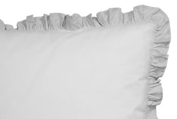 Bettwäsche Violetta in Gr. 135x200 oder 155x220 cm, Home affaire, Renforcé, 2 teilig, Bettwäsche aus Baumwolle, romantische Bettwäsche mit Volants