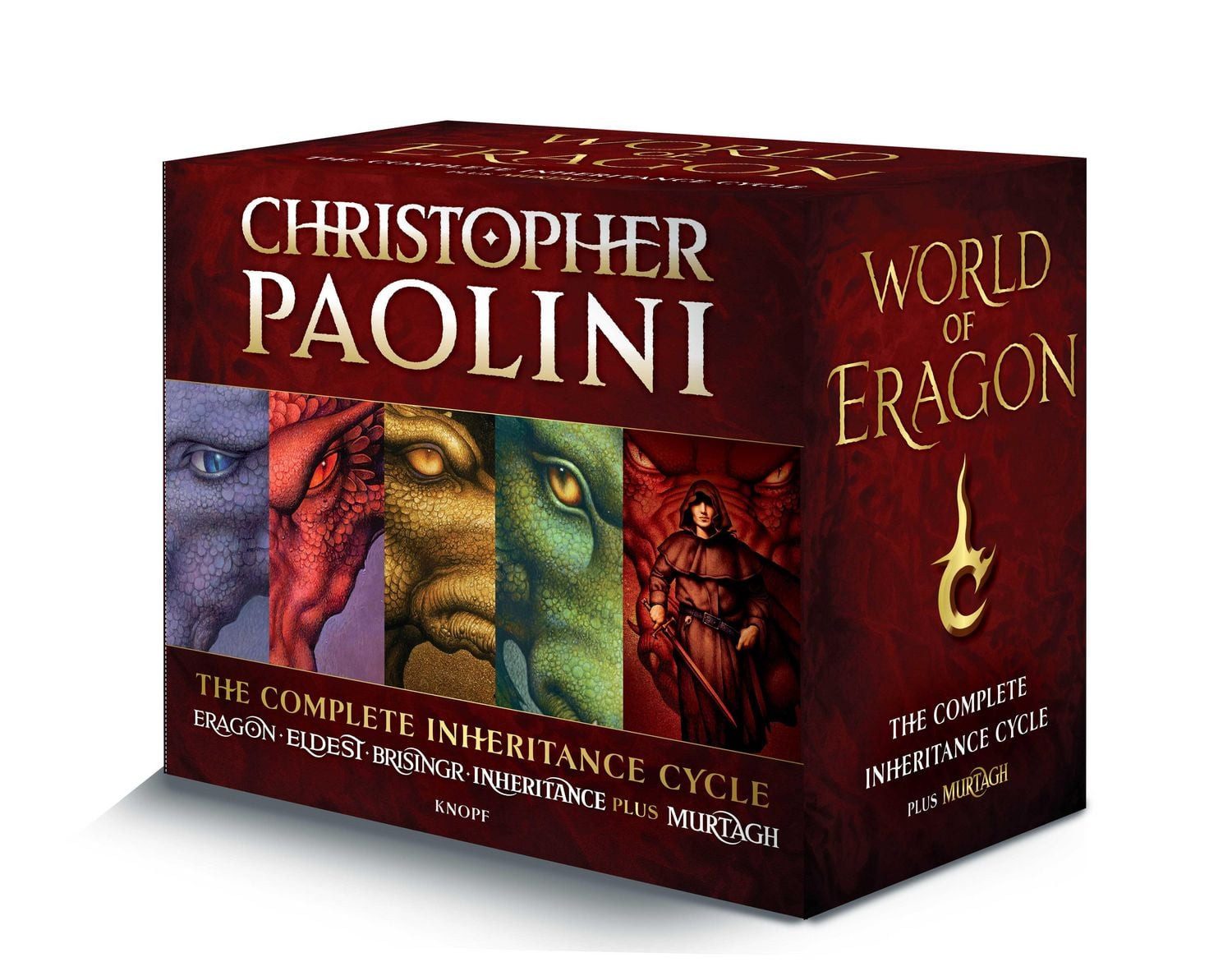 Belletristik World of Eragon 5-Book Paperback Boxed Set Eragon; Eldest; Brisingr; I Christopher Paolini
