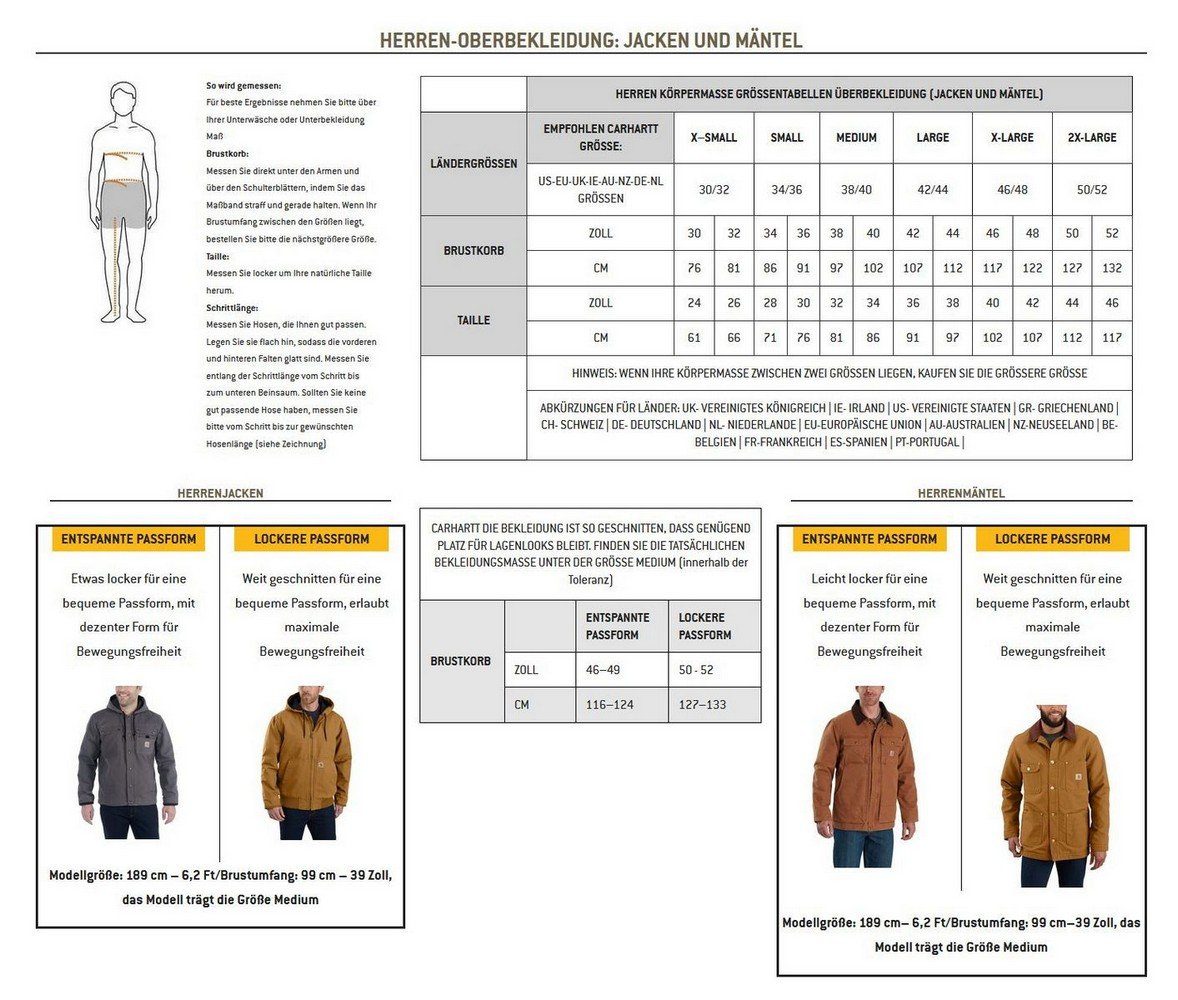 Carhartt Kurzjacke Sherpa Lined 105938 günstig online kaufen