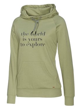 LASCANA Hoodie mit Statement Druck, Loungeanzug