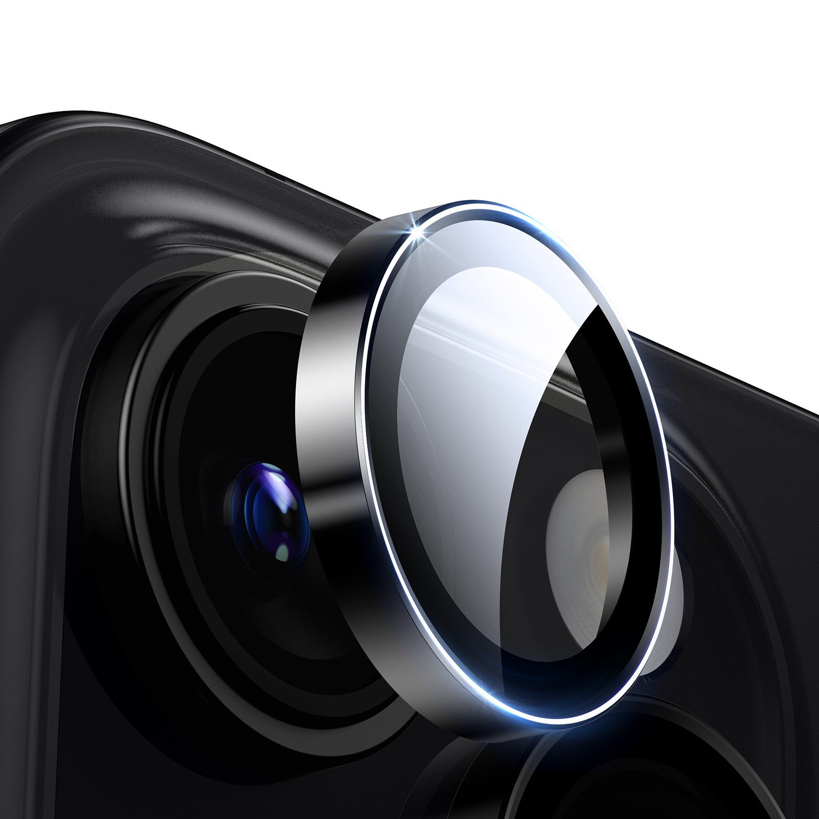 ESR Kameraschutzglas Armorite Kamera Lens Schutz iPhone 16 Pro/16 Pro Max für iPhone 16 Pro / Pro Max, Kristallklare Fotos, Ultimativer Objektivschutz