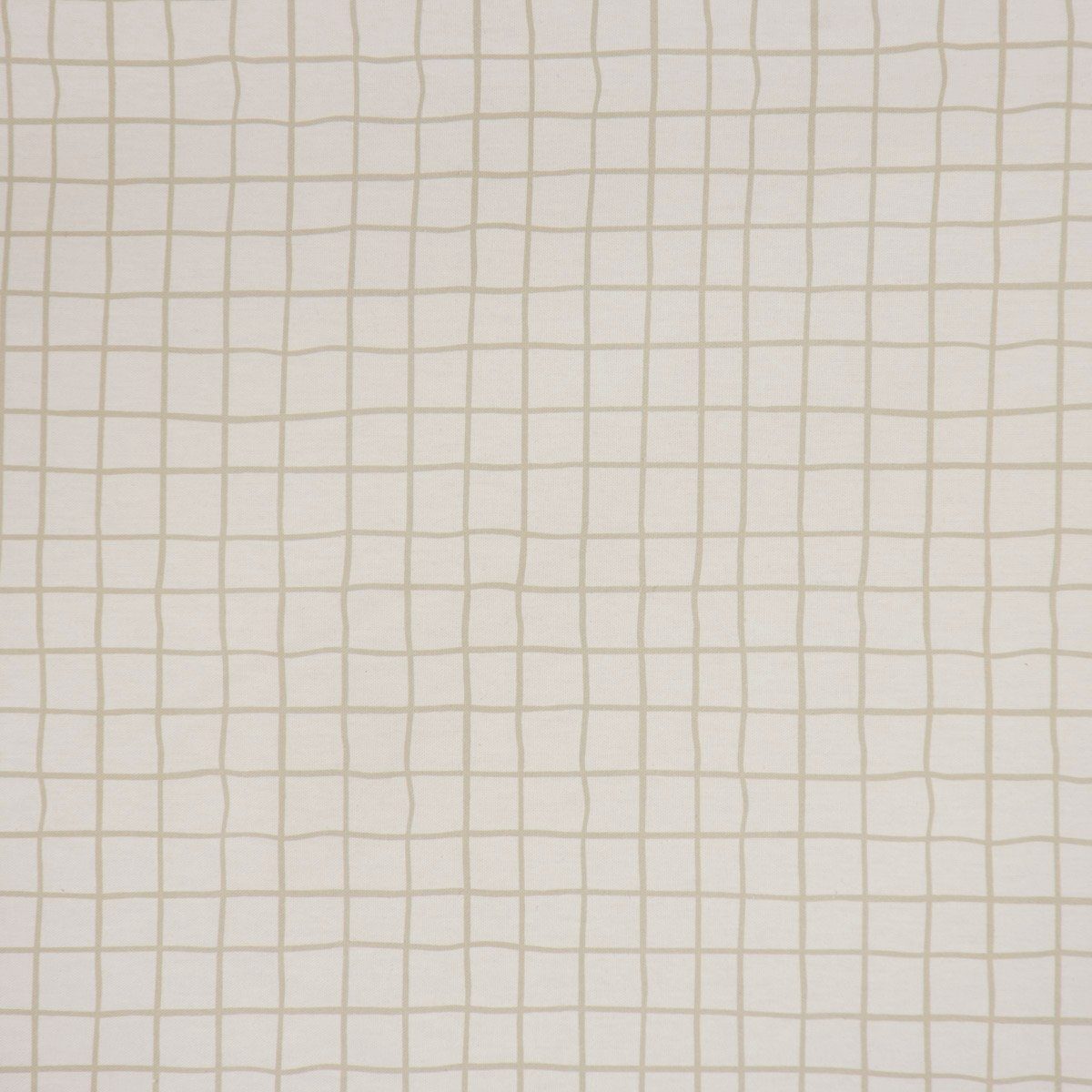 SCHÖNER LEBEN. Tischdecke SCHÖNER LEBEN. Tischdecke Karo Gitter wollweiß beige div. Größen, handmade