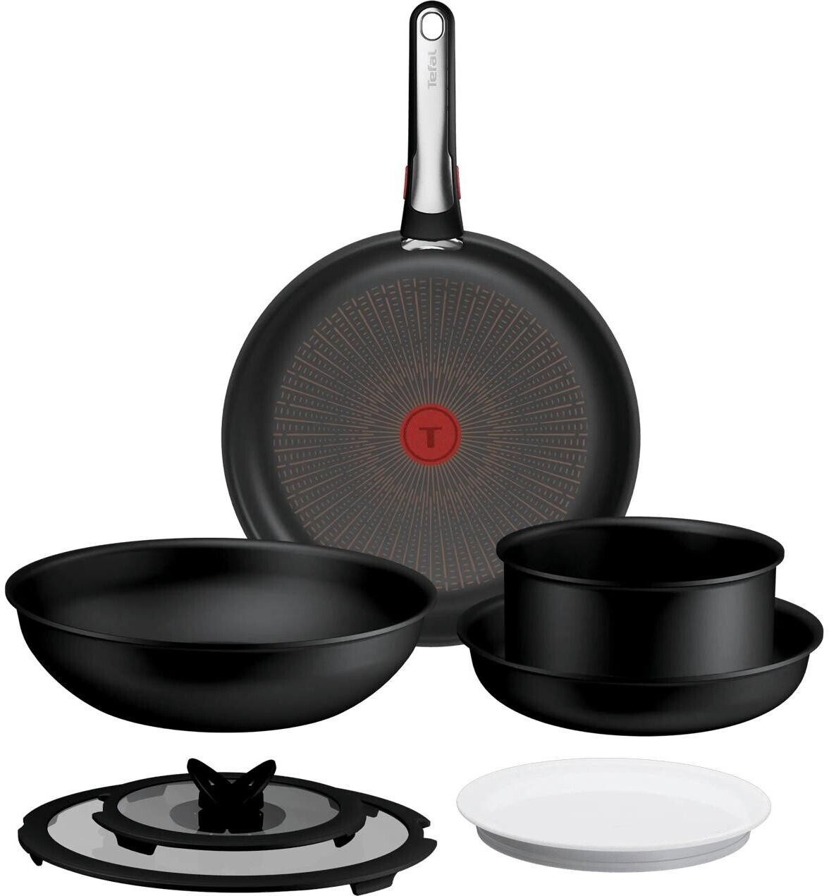 Tefal Topf-Set Tefal Ingenio Excellence+ 8-Teiliges Kochgeschirr-Set, (8-tlg)