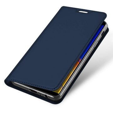 CoolGadget Handyhülle Magnet Case Handy Tasche für Samsung Galaxy J6 Plus 6 Zoll, Hülle Klapphülle Ultra Slim Flip Cover für Samsung J6+ Schutzhülle