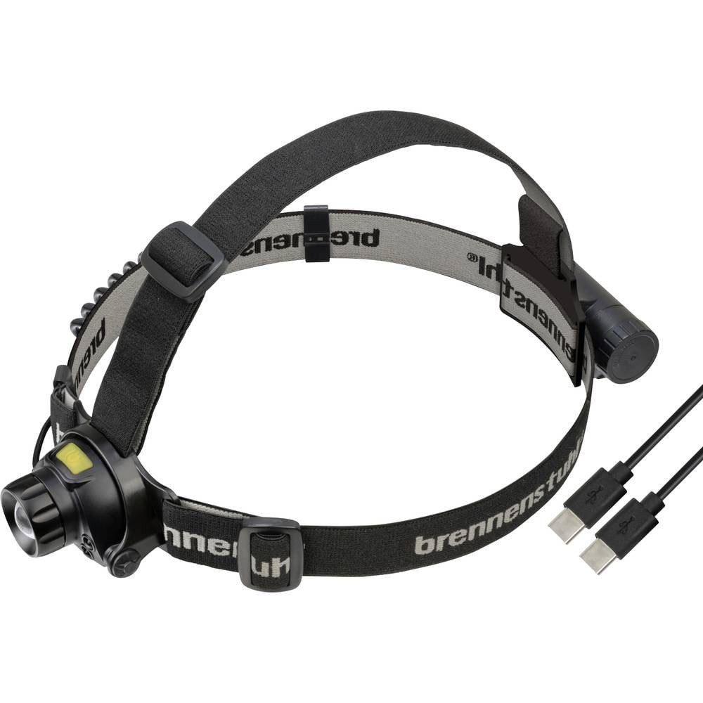 Brennenstuhl LED Stirnlampe LuxPremium LED Akku Sensor KopflampeIP44, 400lm