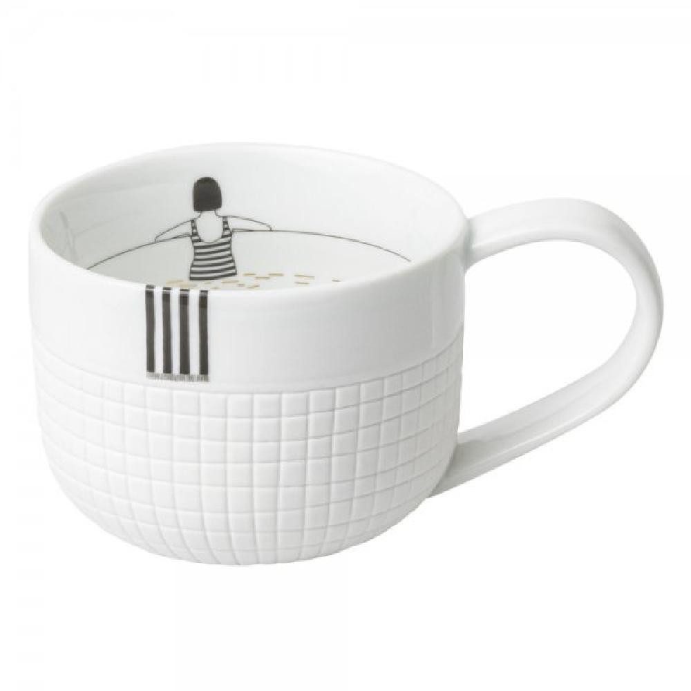 Räder Tasse Design Tasse Bildergeschichten Auszeit Badesee Weiß
