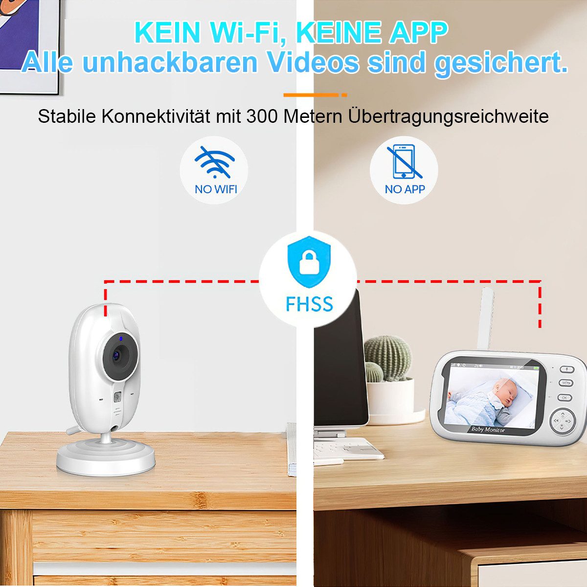 Novzep Video-Babyphone - Bild 2