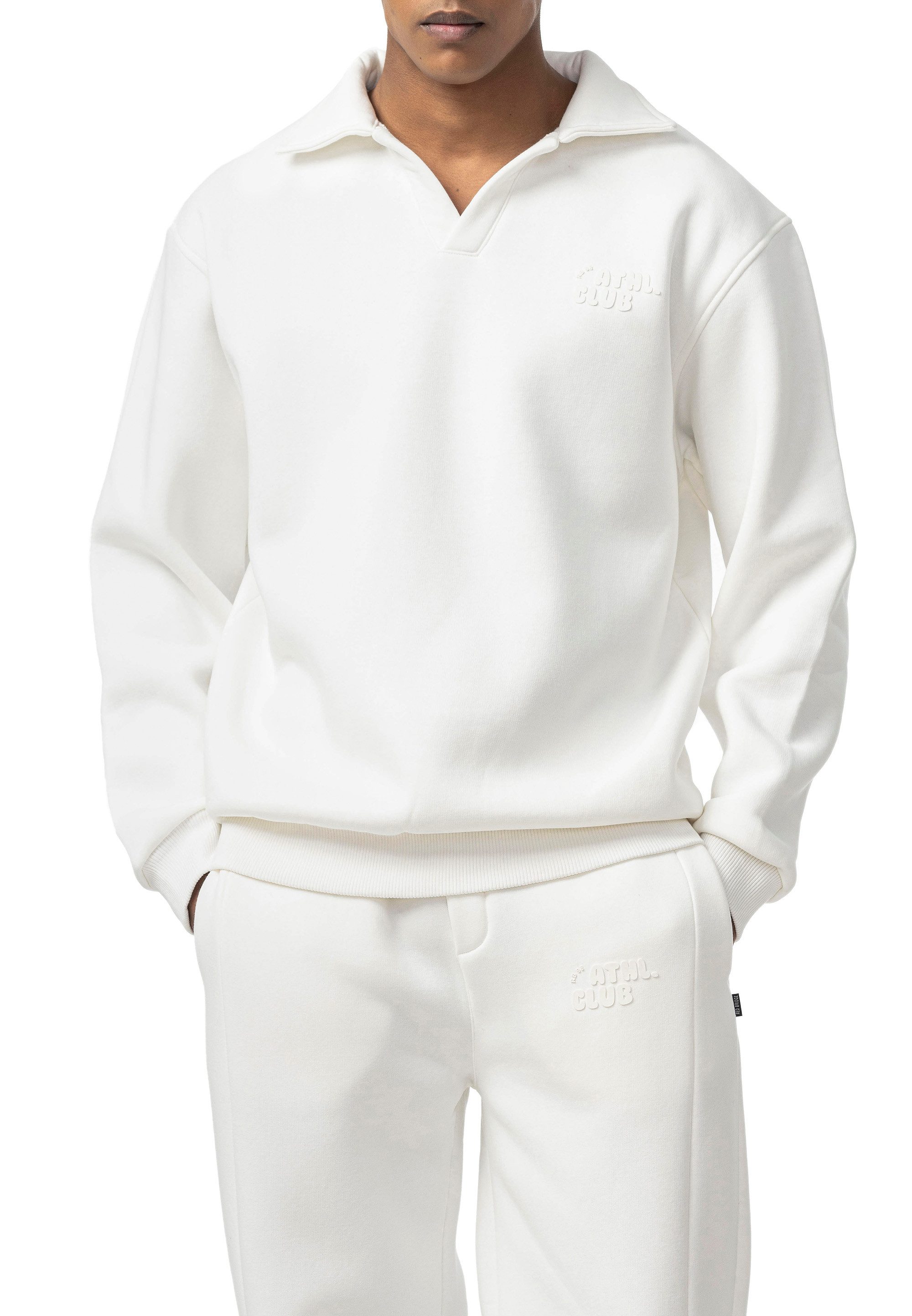 RedBridge Jogginganzug - Lässiges Sweat-Set mit Polokragen – Zweiteiler, Oversized (Set, 2-tlg) – Bild 2 von 4