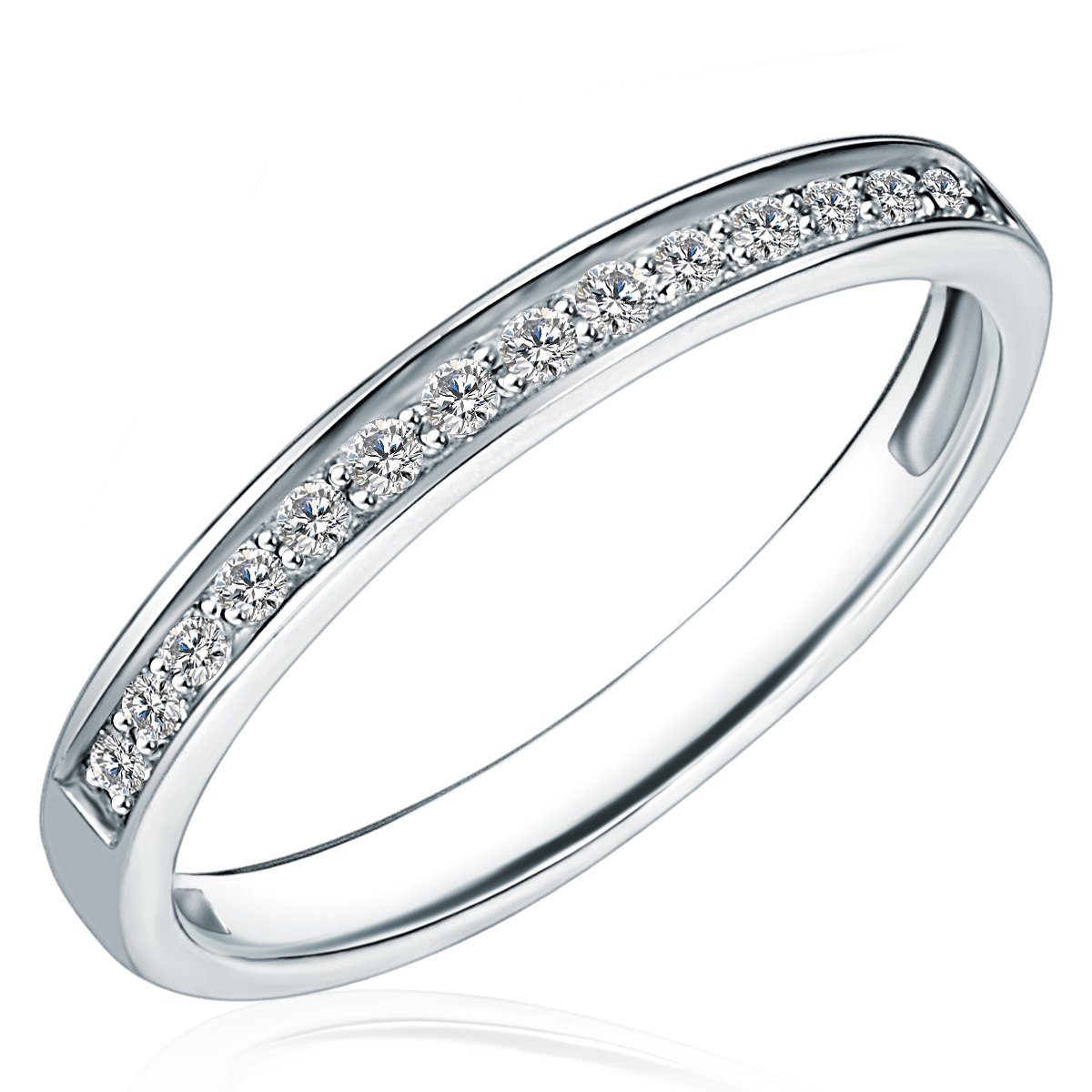 Rafaela Donata Silberring Damen-Ring aus 925 Sterling Silber, mit Zirkonia