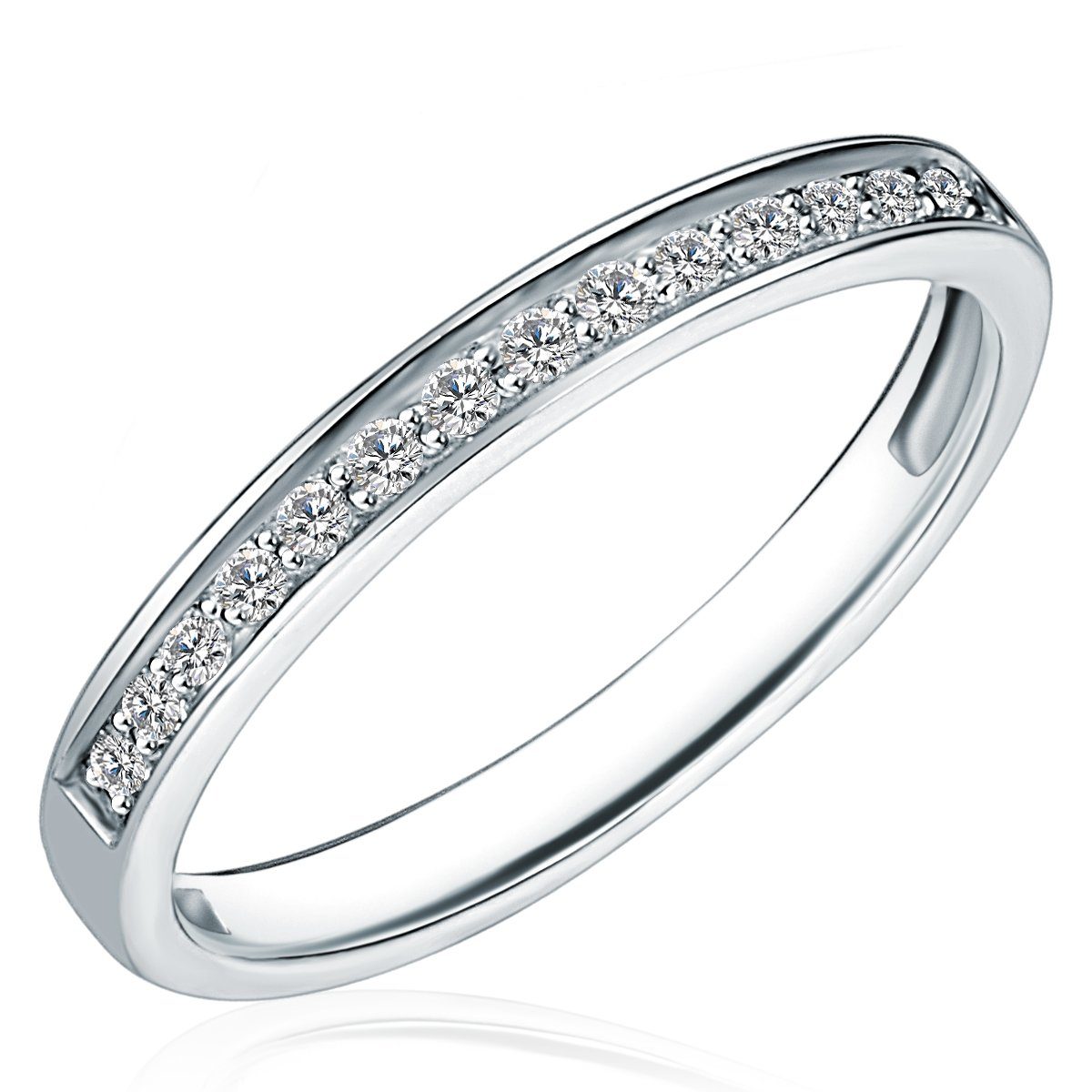 Rafaela Donata Silberring Damen-Ring aus 925 Sterling Silber, mit Zirkonia günstig online kaufen
