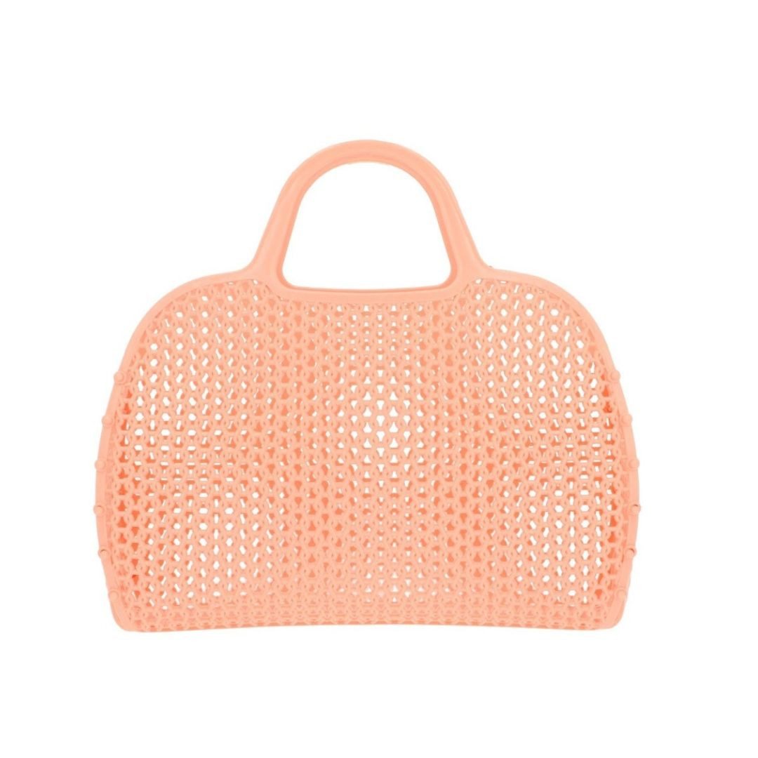 suebidou Korbtasche Retro Tasche Tragetasche Sommertasche Netztasche 30 x 10 x 25 cm, nachhaltig, kreativ, verschiedene Farben