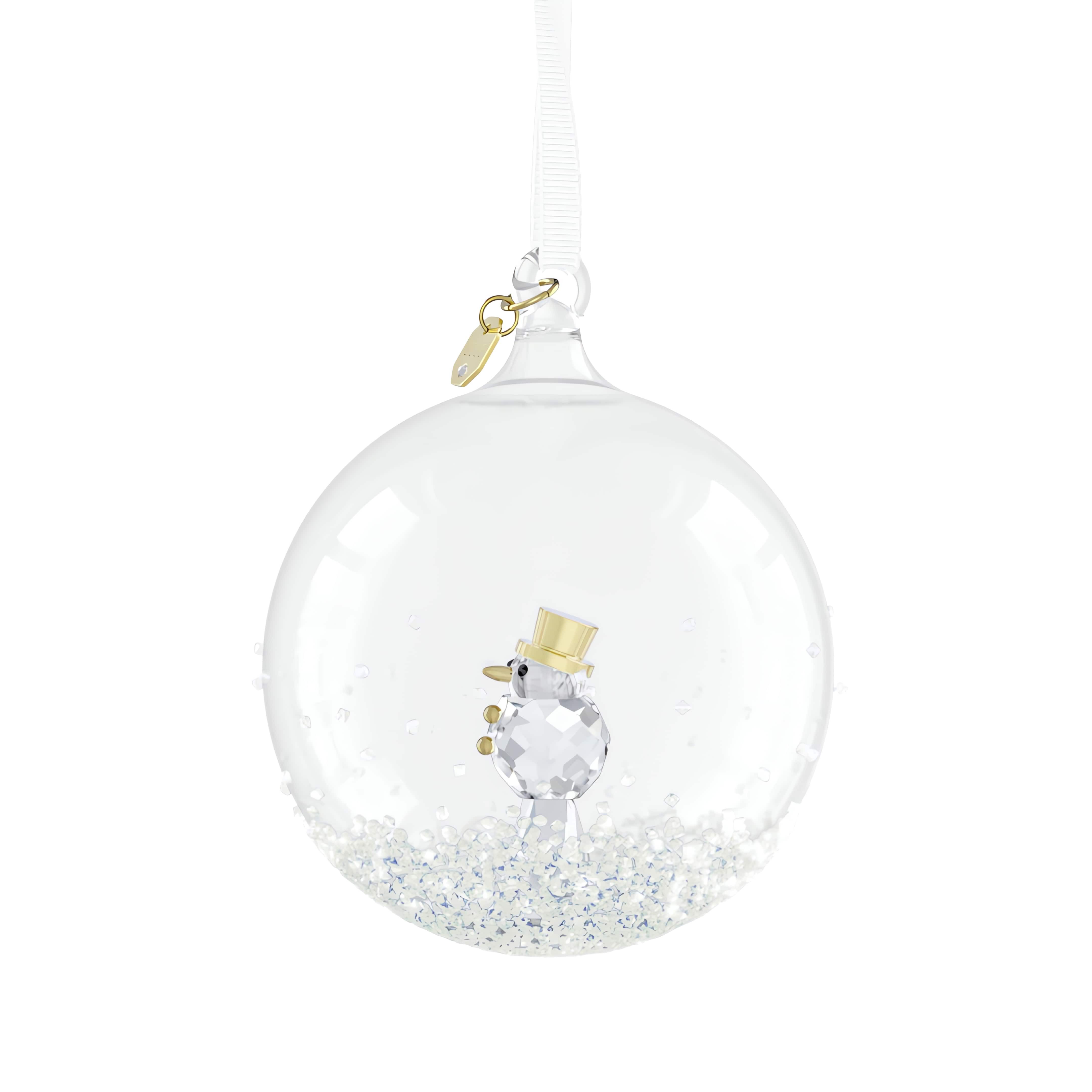 Swarovski Dekohänger Kristallfigur Sammelfigur Jahresausgabe Weihnachtskugel (1 St), Swarovski® Kristall