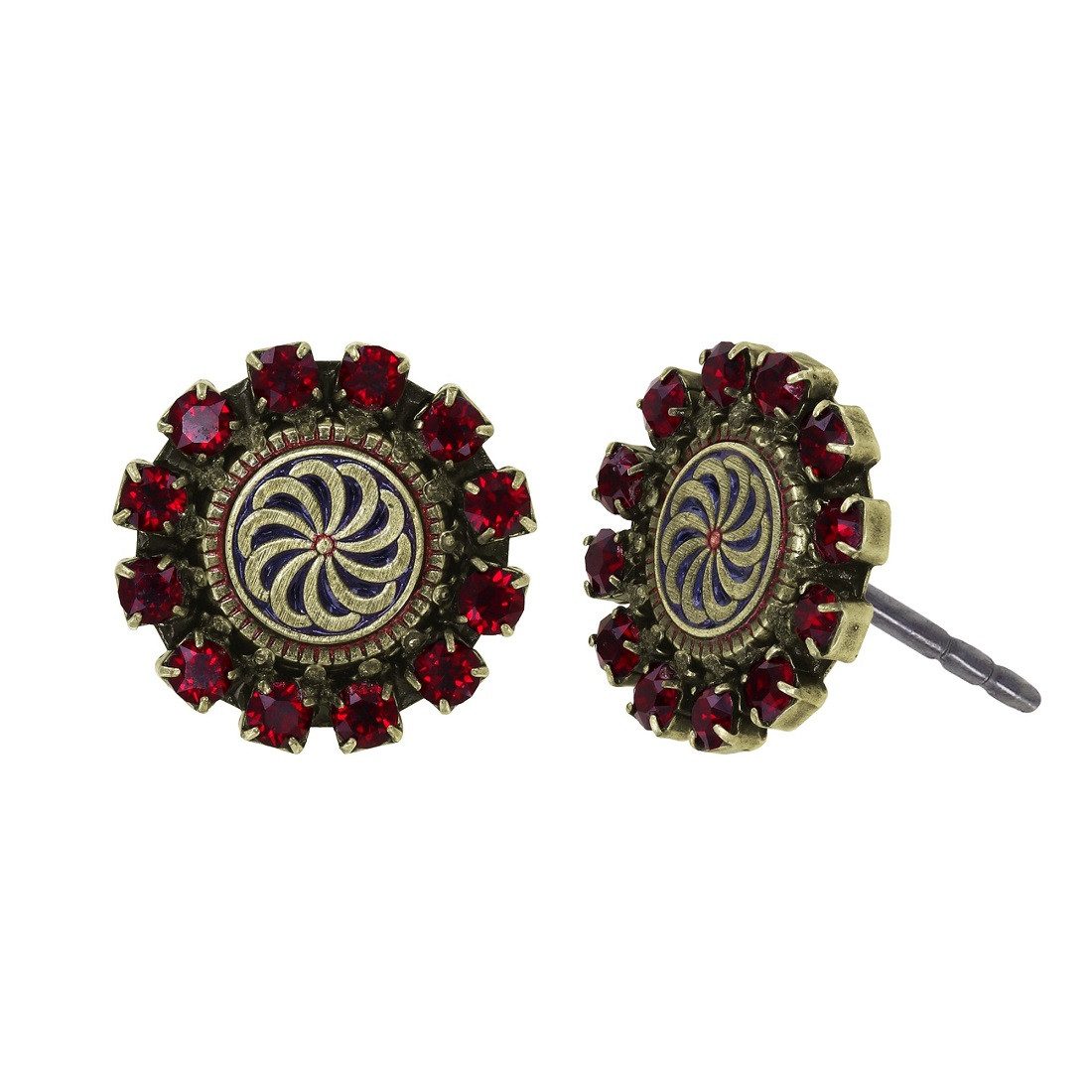 KONPLOTT Paar Ohrstecker Konplott: Ohrstecker Medallion Glam