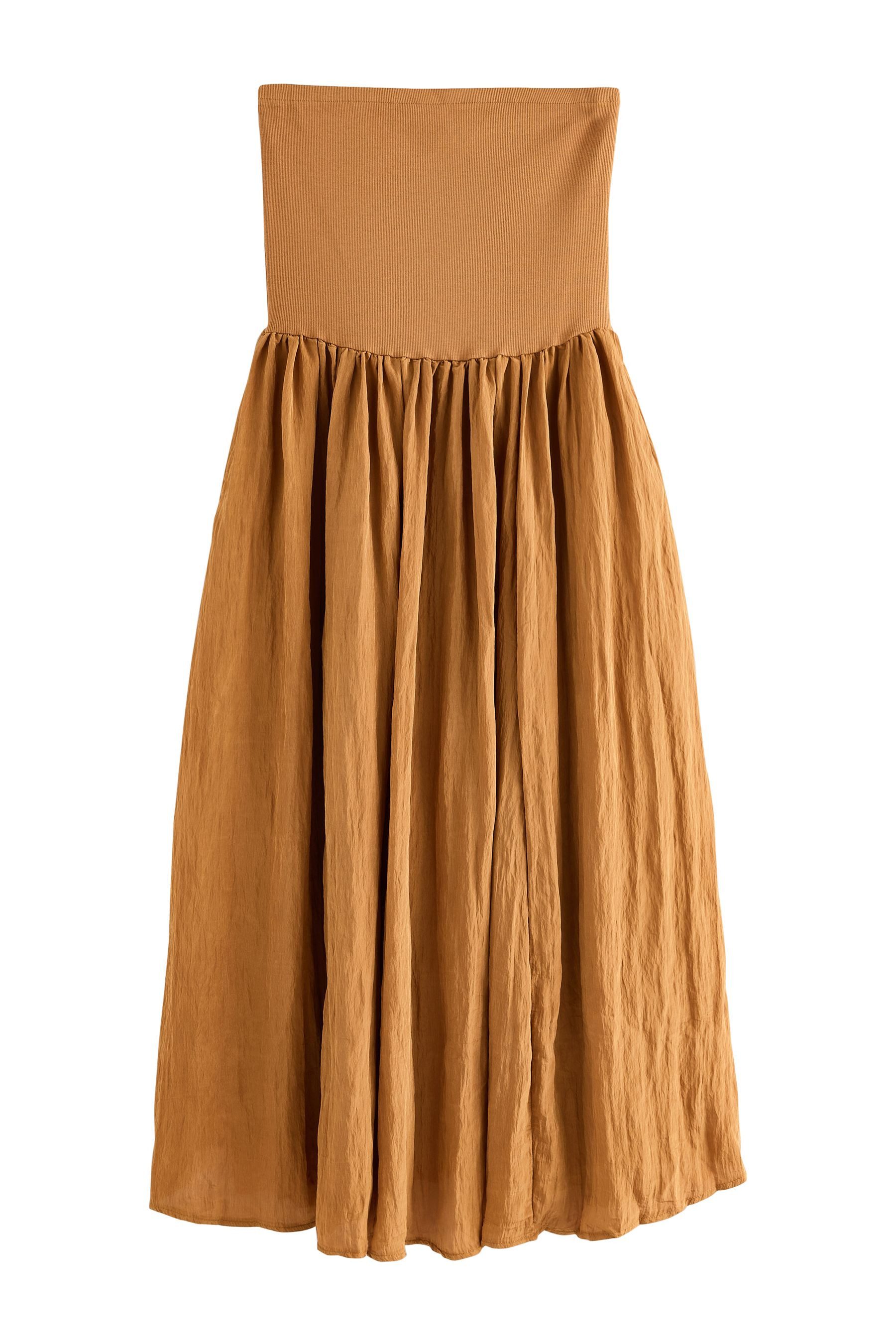 Next Midikleid Bandeau-Midikleid aus Jersey-Mischgewebe (1-tlg) günstig online kaufen