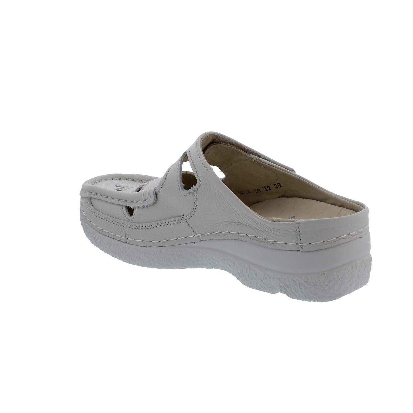 WOLKY Wolky Roll Clog, Talaria Floater leather, Offwhite, 0623471-120 Clog