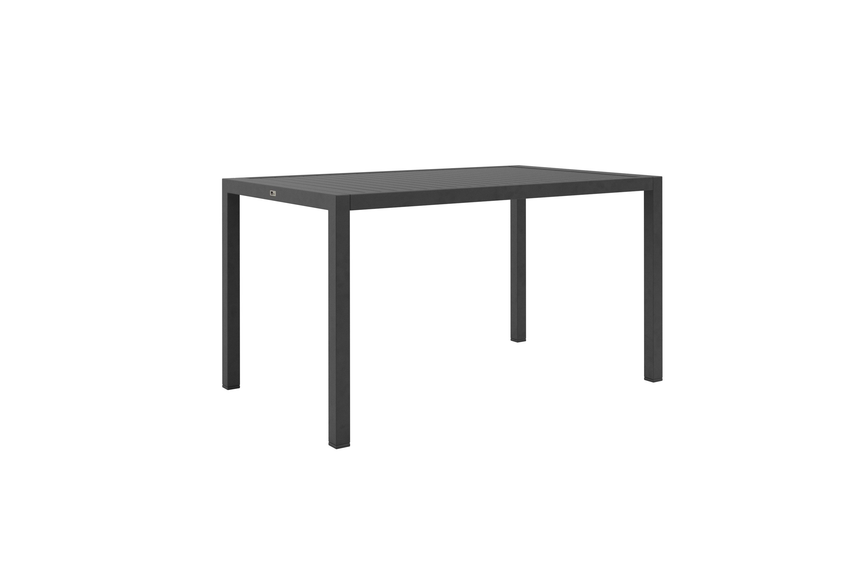 KONIFERA Garten-Essgruppe »Messina«, (Set, 5-tlg., 4x Sessel, Tisch 90x160x75 cm, Aluminium, Textilgewebe), Tisch 90x160x75 cm, 4 Stühle
