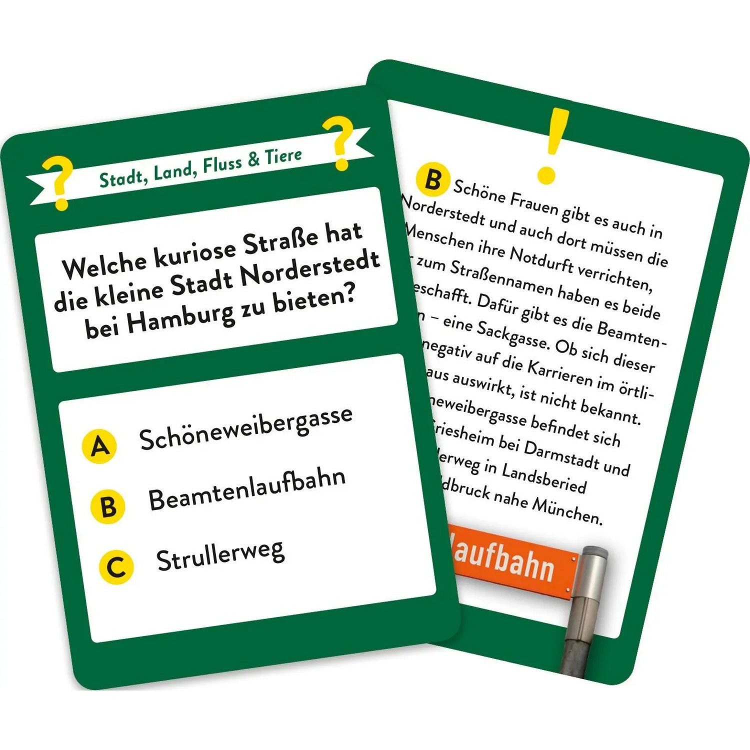 groh Verlag Spiel Wer hätte das gedacht?! Das Unnützes-Wissen-Quiz Deutschland