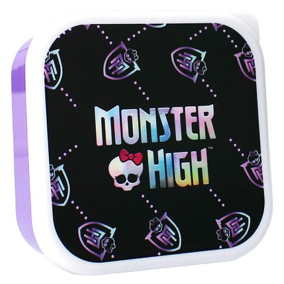 Monster High Brottasche Brotzeitbox 3in1 – Perfekte Lunchbox für Schule und Freizeit – Bild 3 von 4