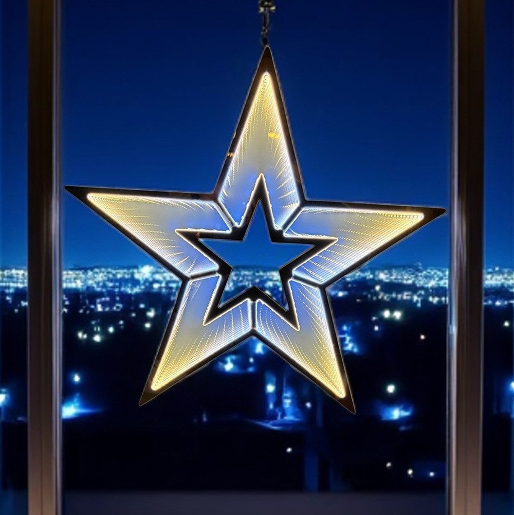 Star-Max LED Dekofigur 36406 LED-Stern mit günstig online kaufen