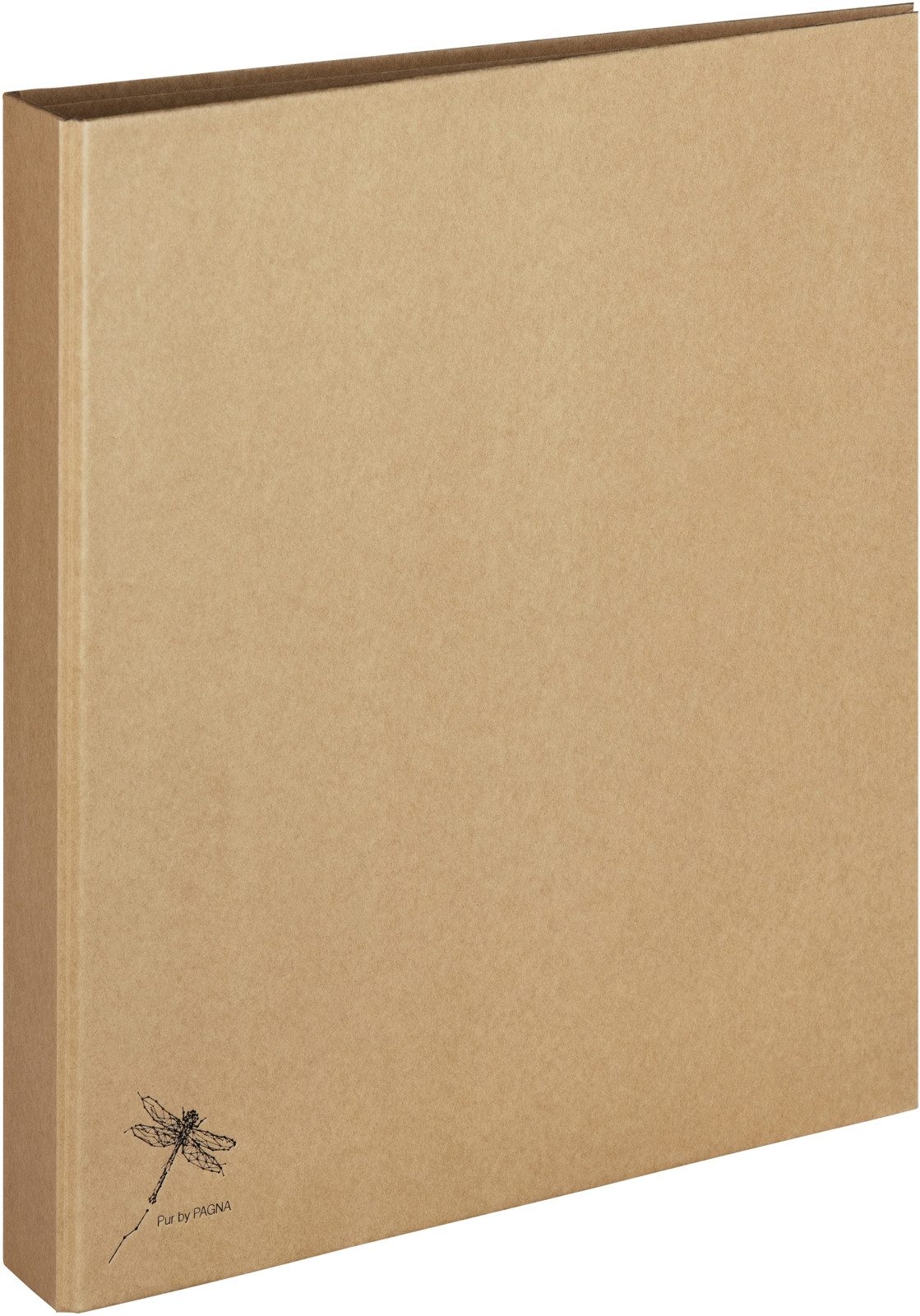 Präsentationsordner Ringbuch A4 Pur 2 Ringe 25mm natur Packung mit 12 Stück