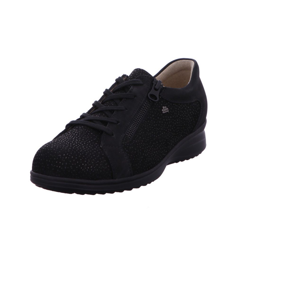 Finn Comfort schwarz (1-tlg) Schnürschuh