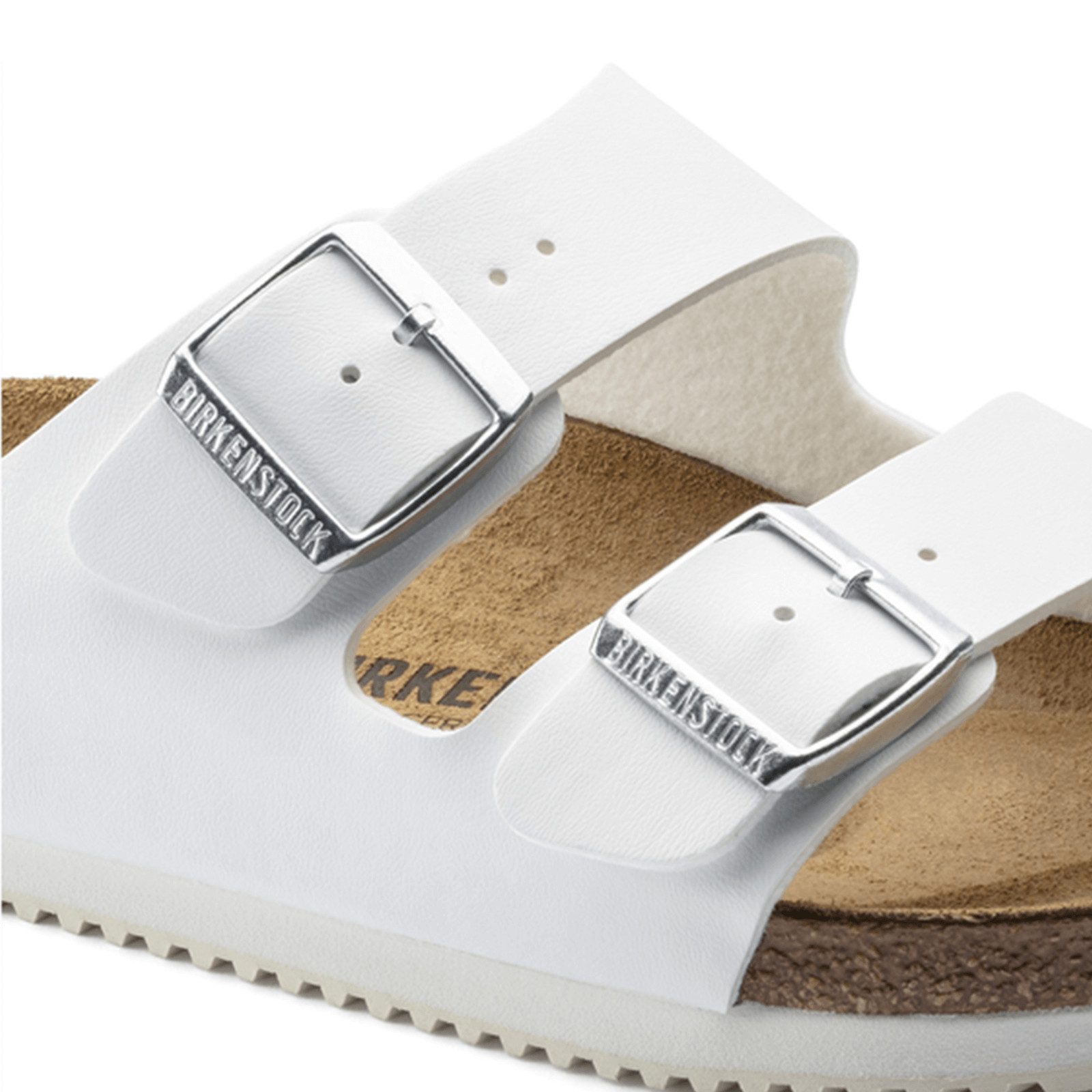 Birkenstock Professional Arizona Prof weiß normale Weite Sandale