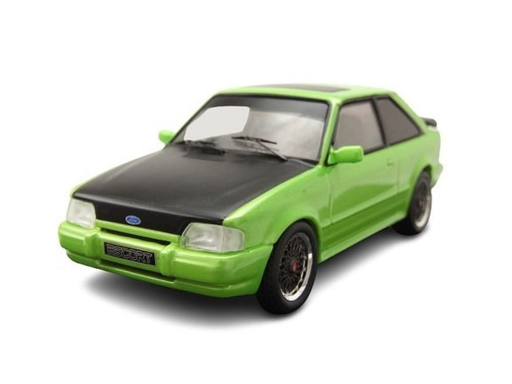 ixo Models Modellauto Ford Escort MK4 XR3 1990 grün, Maßstab 1:43