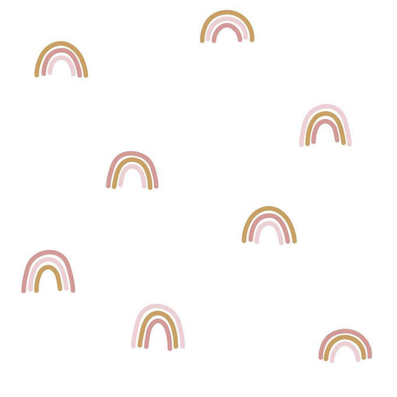 LITTLE DUTCH Vliestapete Little Rainbows, 10 m x 53 cm