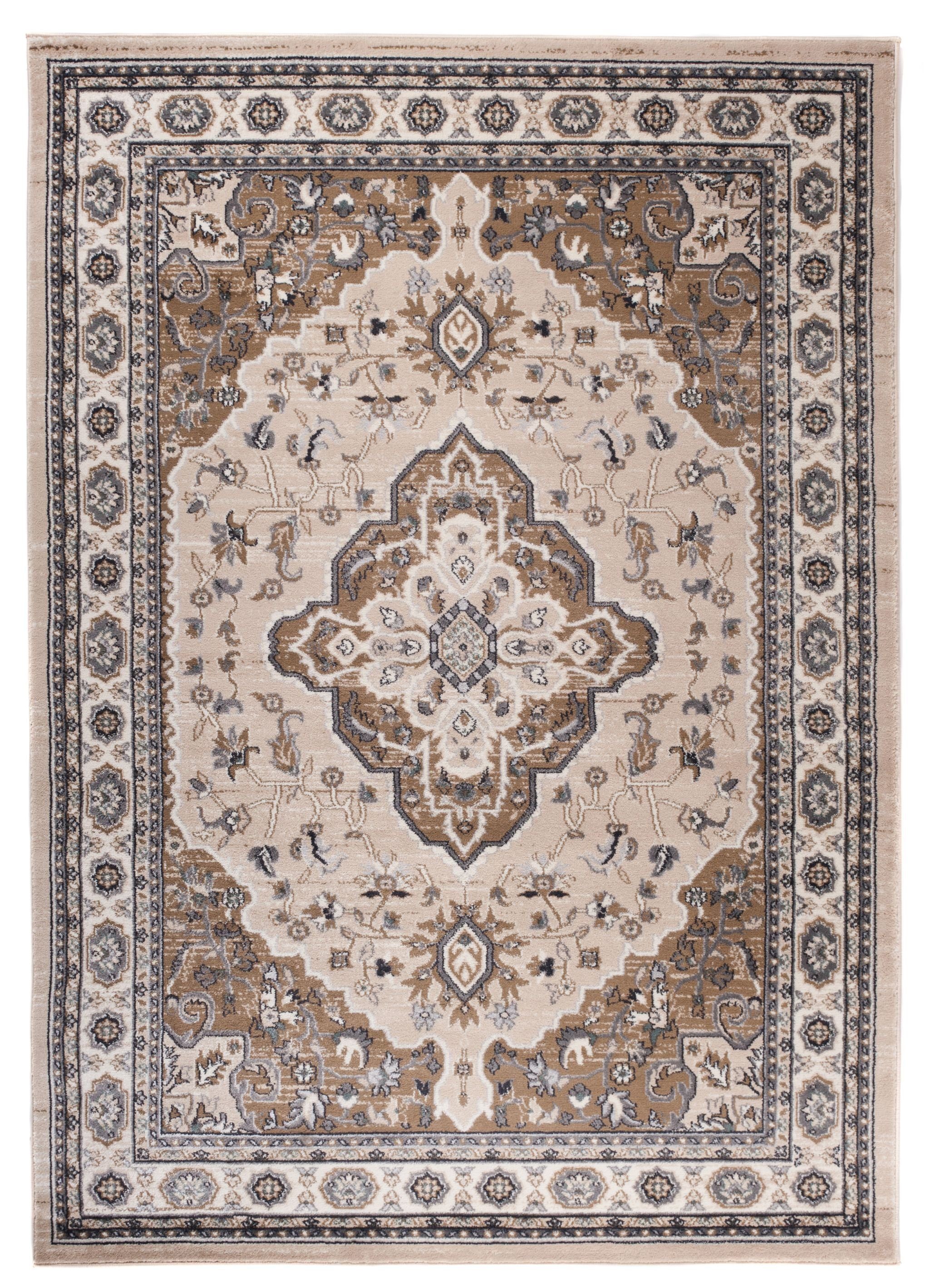 Mazovia Orientteppich Oriente Teppich - Traditioneller Teppich Orient Beige günstig online kaufen