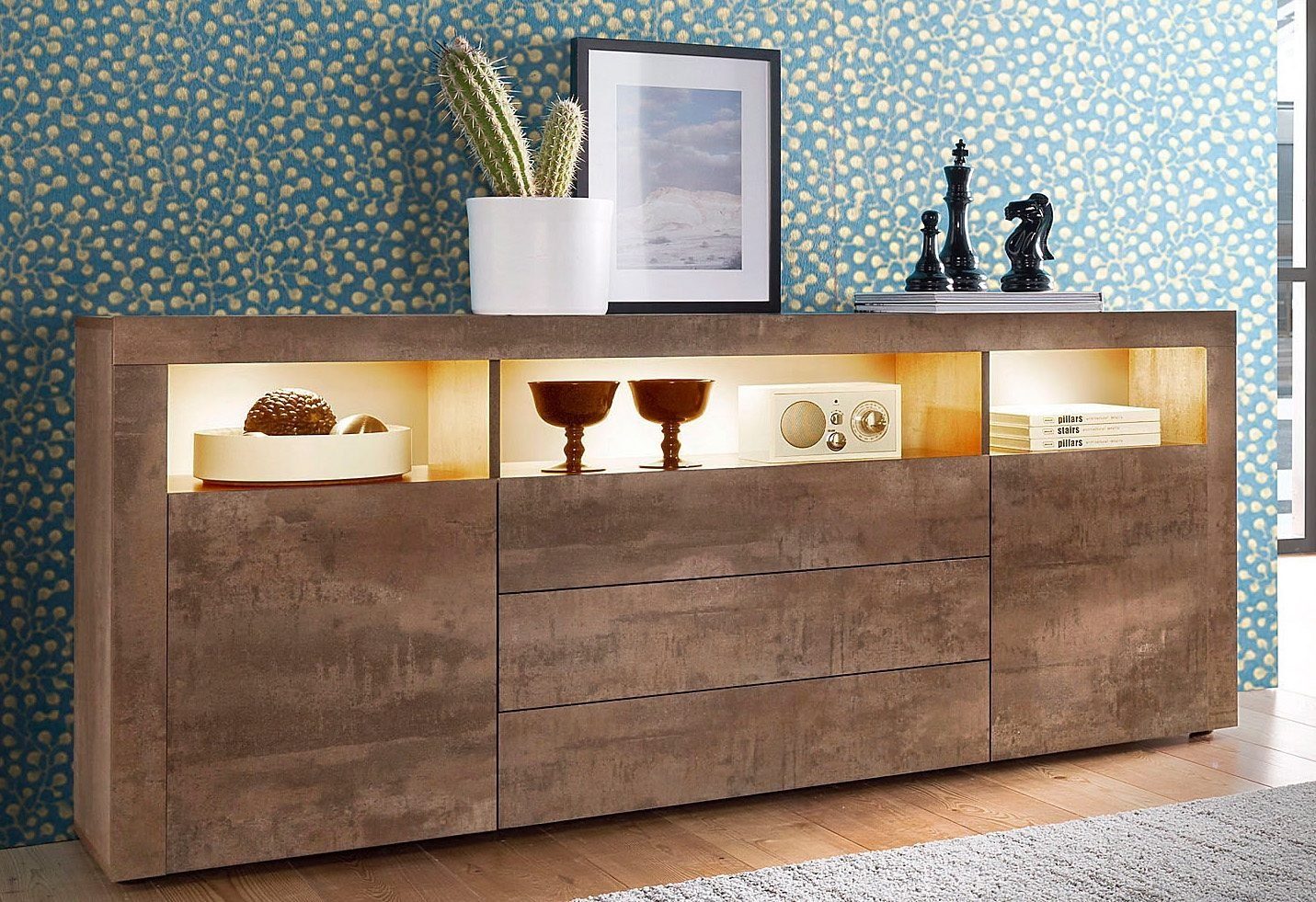 borchardt Möbel Sideboard Santa Fe, Breite 166 cm