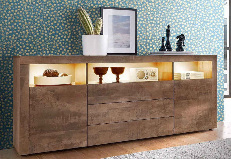 borchardt Мебель Sideboard Santa Fe, Breite 166 cm