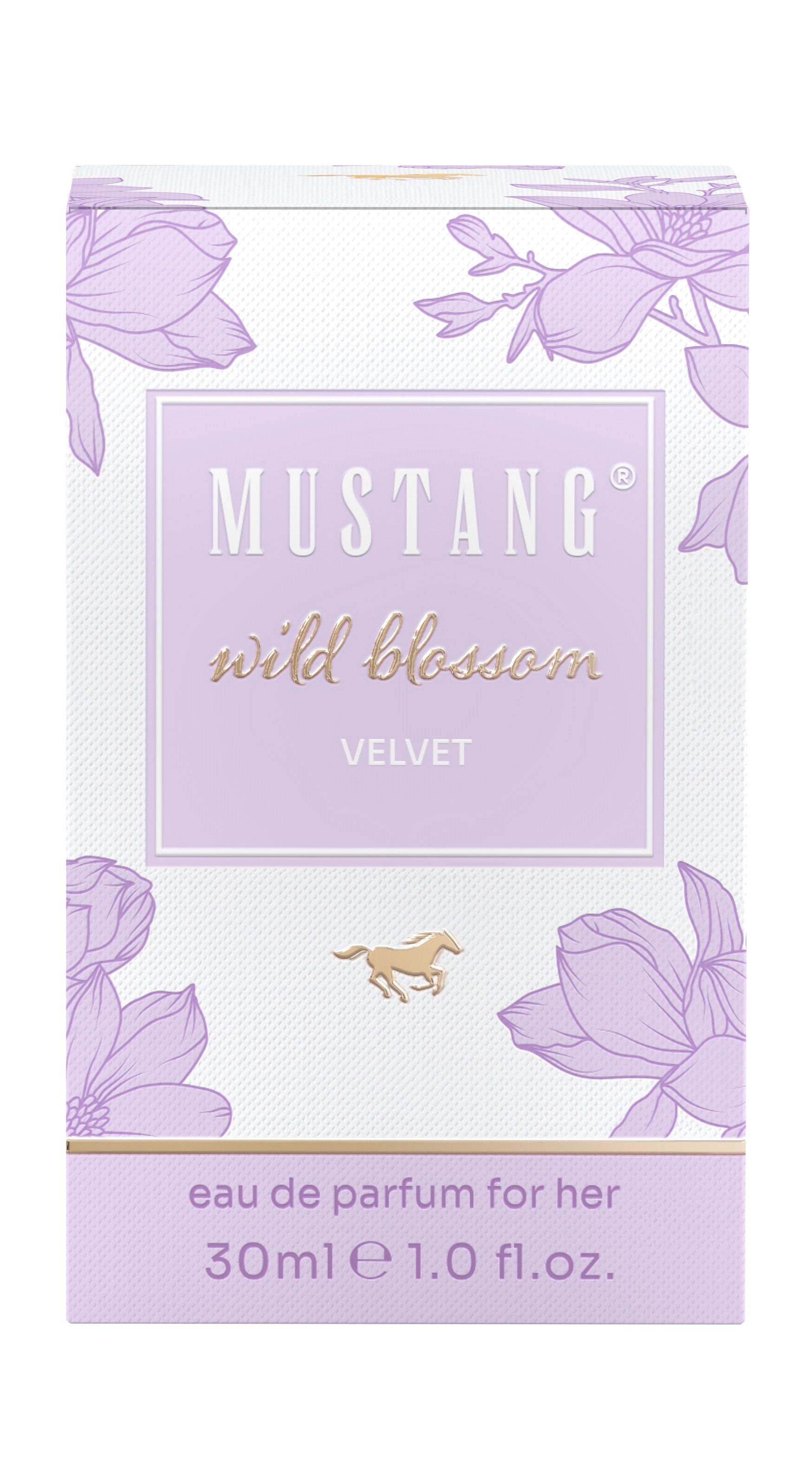 MUSTANG Eau de Parfum WILD BLOSSOM VELVET FOR HER EDP, 30 ml