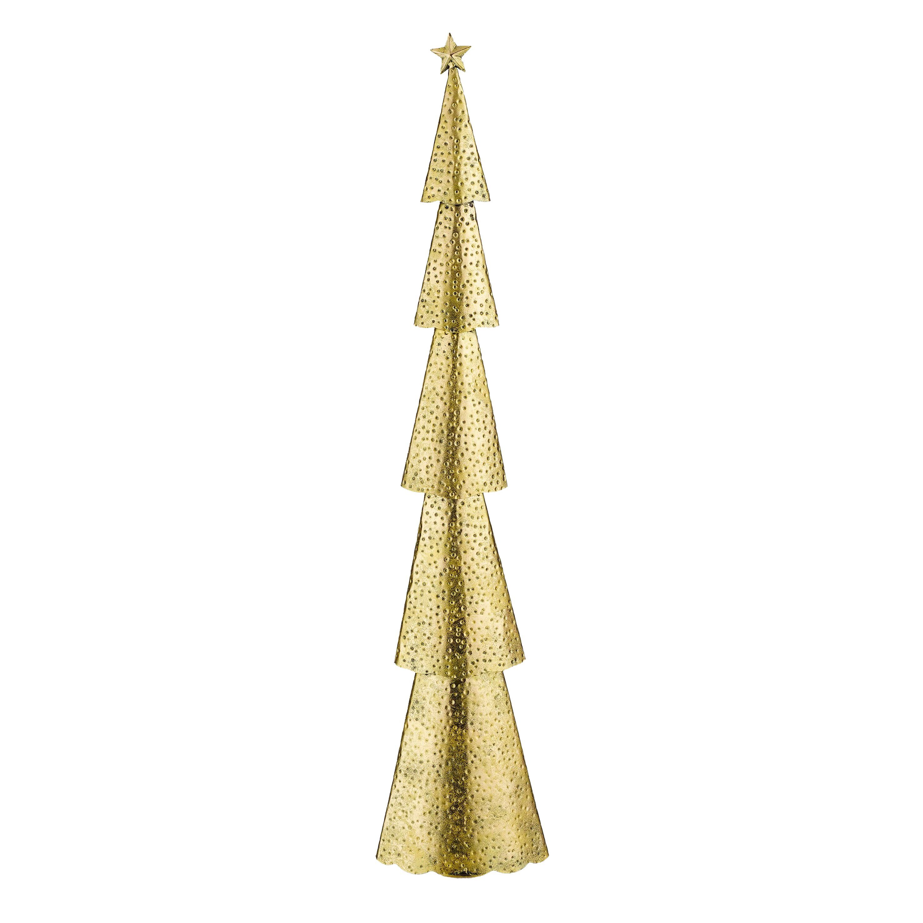 House of Seasons House of Seasons Weihnachtsbaum gold - l19xb10xh89,5cm