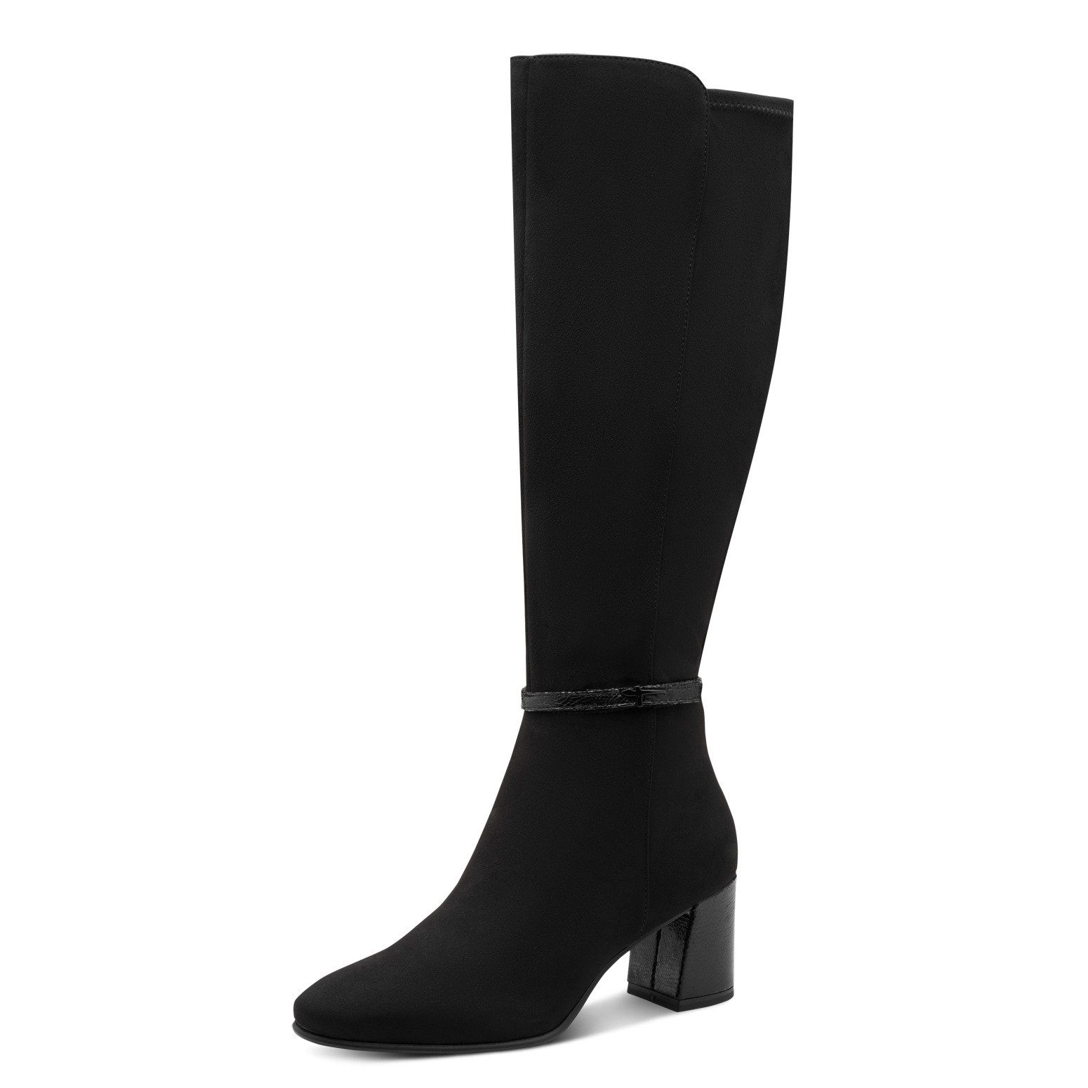 Tamaris Stiefel, Blockabsatz, Langschaftstiefel in veganer günstig online kaufen