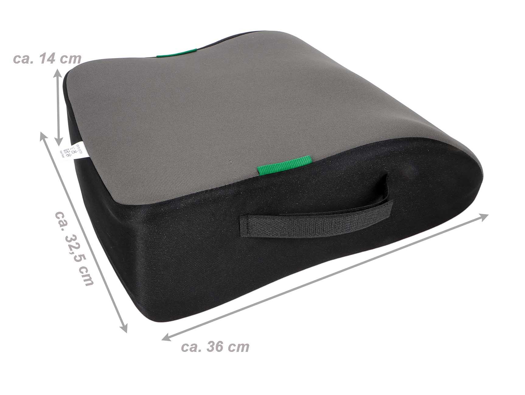 Dunlop Kindersitzerhöhung Autositzerhöhung, ab: 7, bis: 12, ab: 135 cm, bis: 150 cm, (1-tlg), Autositz Sitzerhöhung – Bild 2 von 4