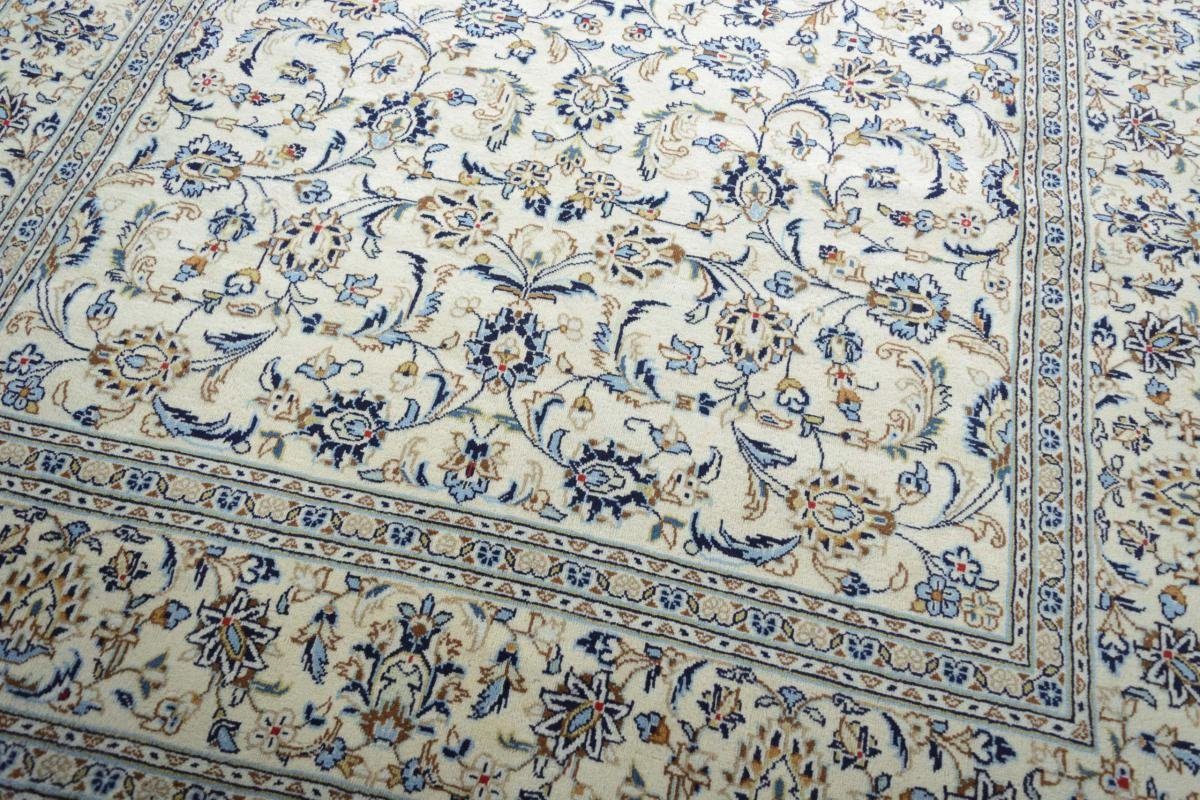 Orientteppich Keshan 196x306 Handgeknüpfter Orientteppich Perserteppich, Nain rechteckig, Trading, 12 Höhe: mm 