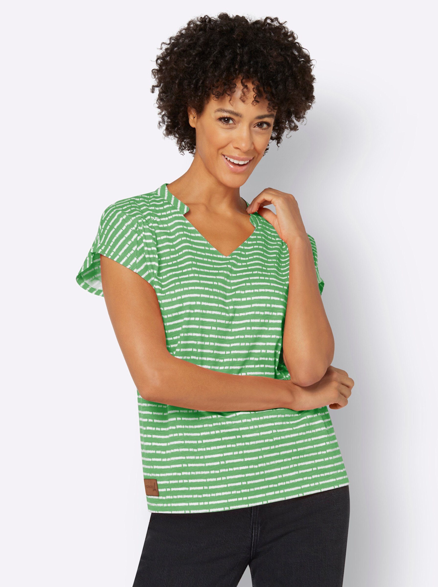 Casual Looks Rundhalsshirt "Shirt", (1 tlg.) günstig online kaufen