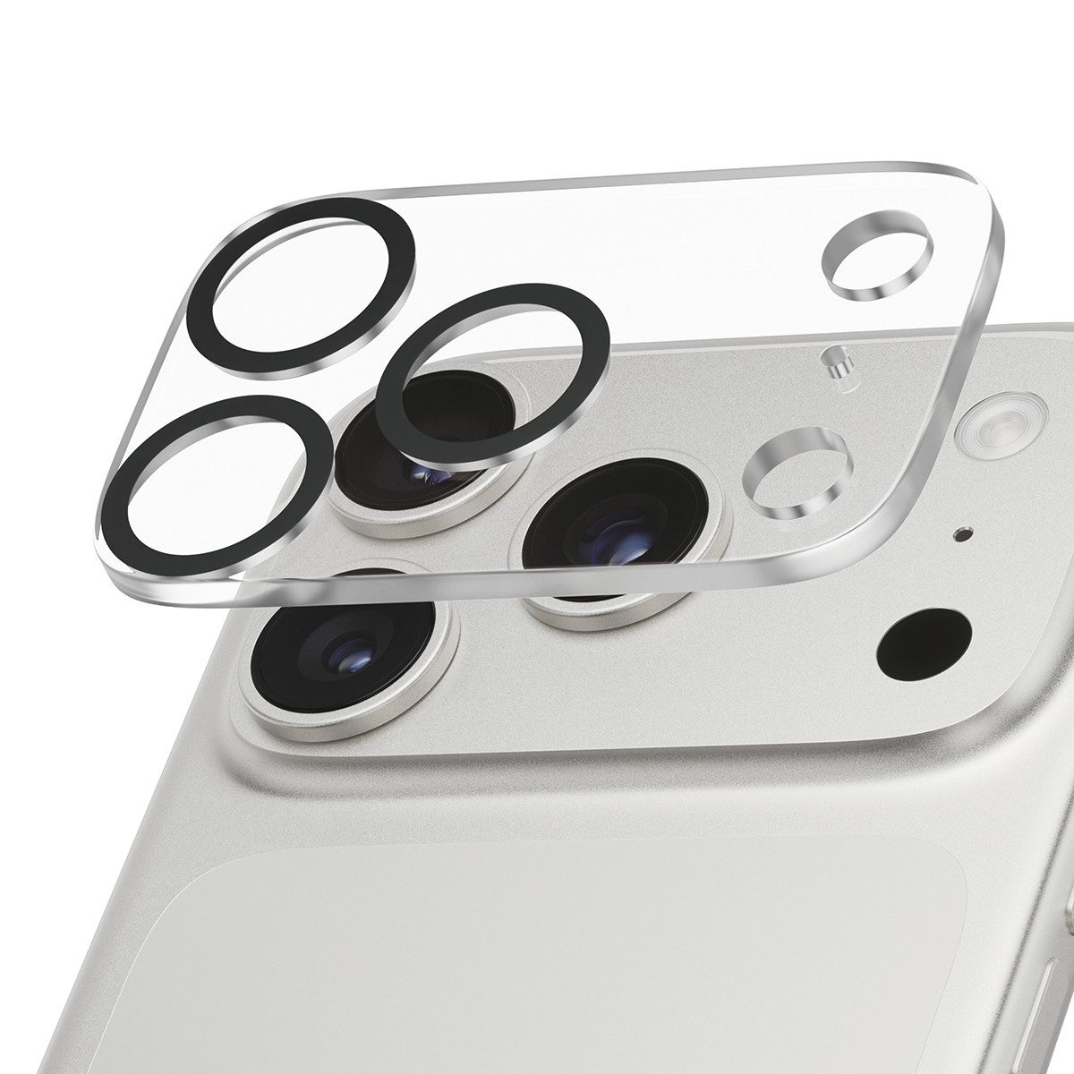 CARE by PanzerGlass Kameraschutzglas PicturePerfect Camera Lens Protector für Apple iPhone 17 Pro, Kameraschutz,Linsenschutz,Objektivschutz, kratz- & stoßfest – Bild 3 von 4
