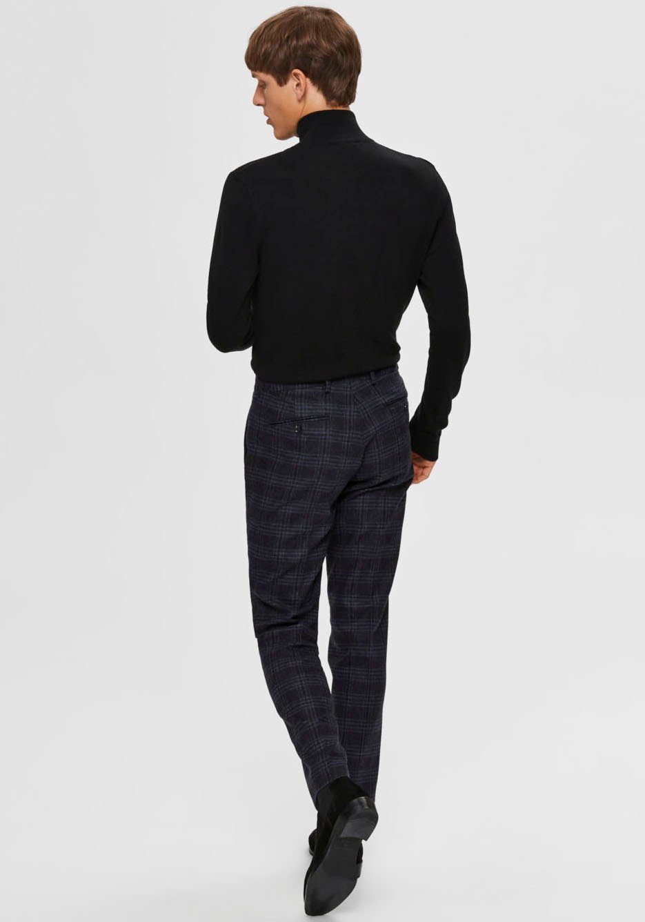 Selected Troyer SLHBERG HALF ZIP CARDIGAN NOOS Baumwolle, regular fit
