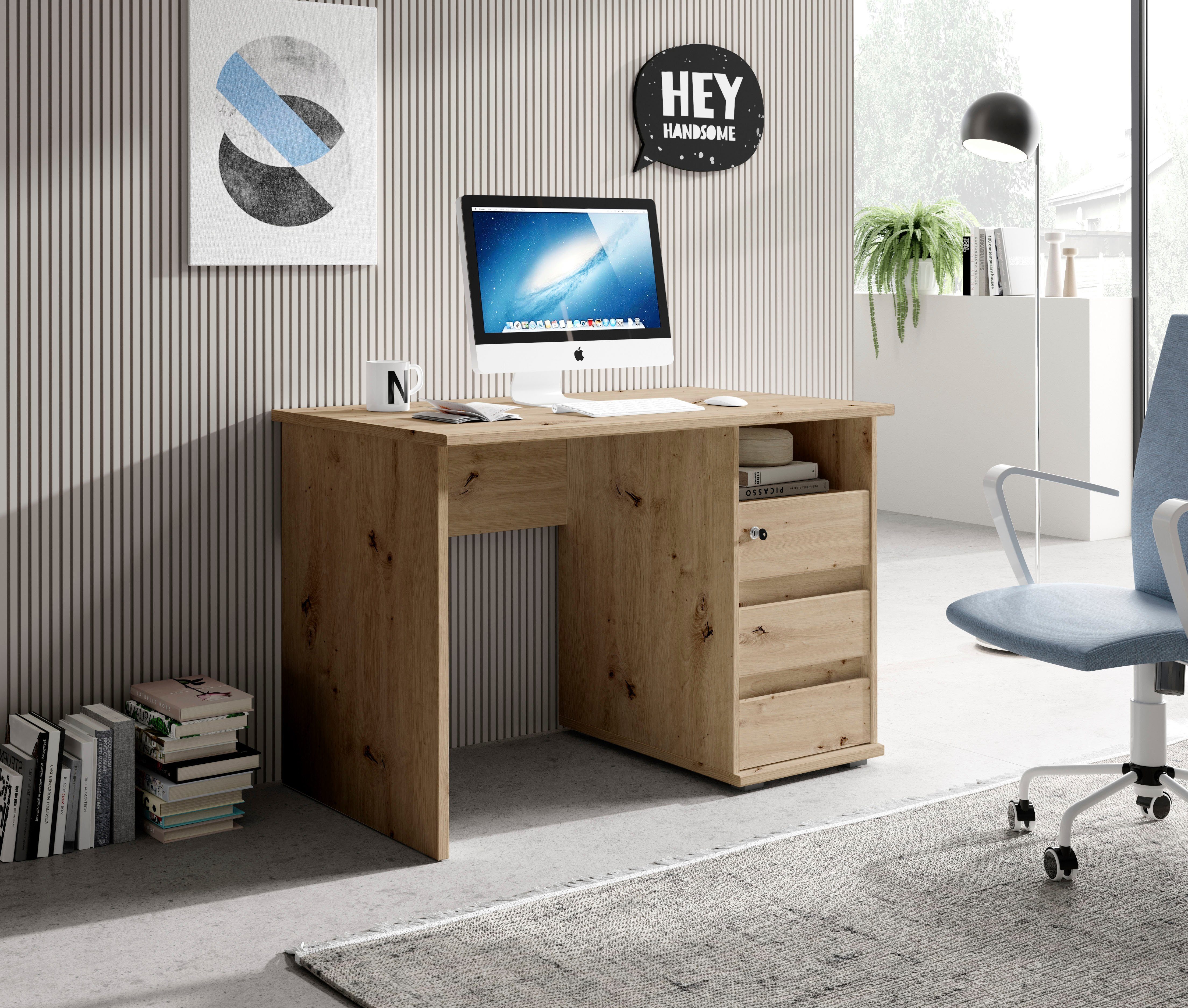 BEGA OFFICE Schreibtisch Primus 1, mit günstig online kaufen