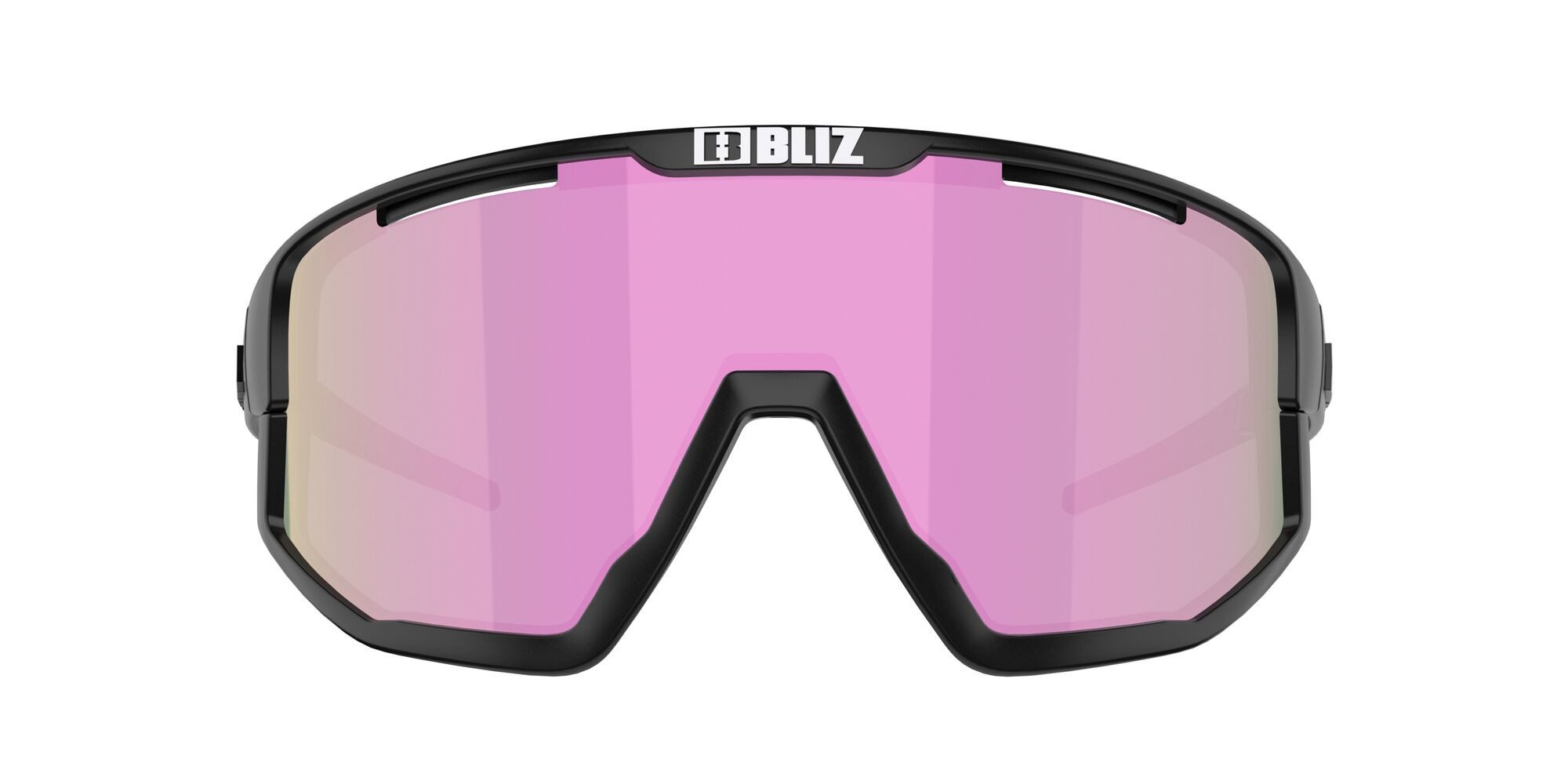 Bliz Sonnenbrille Fusion Small Matt Black/Brown w Rose Multi