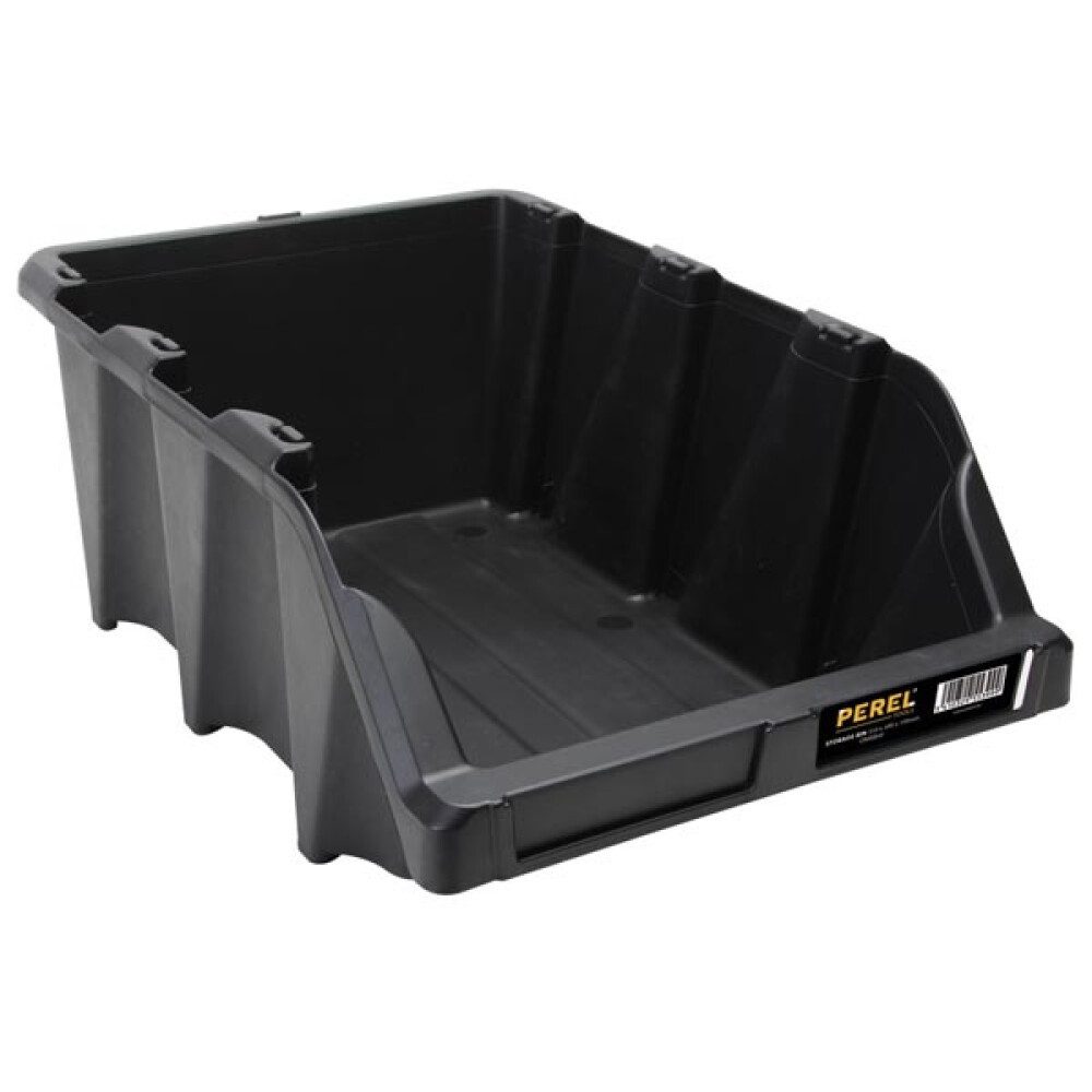PEREL Менюskasten Perel Sichtlagerkasten, stapelbar, Kunststoff, 310 x 490 x 195 mm, Sch (1 St)