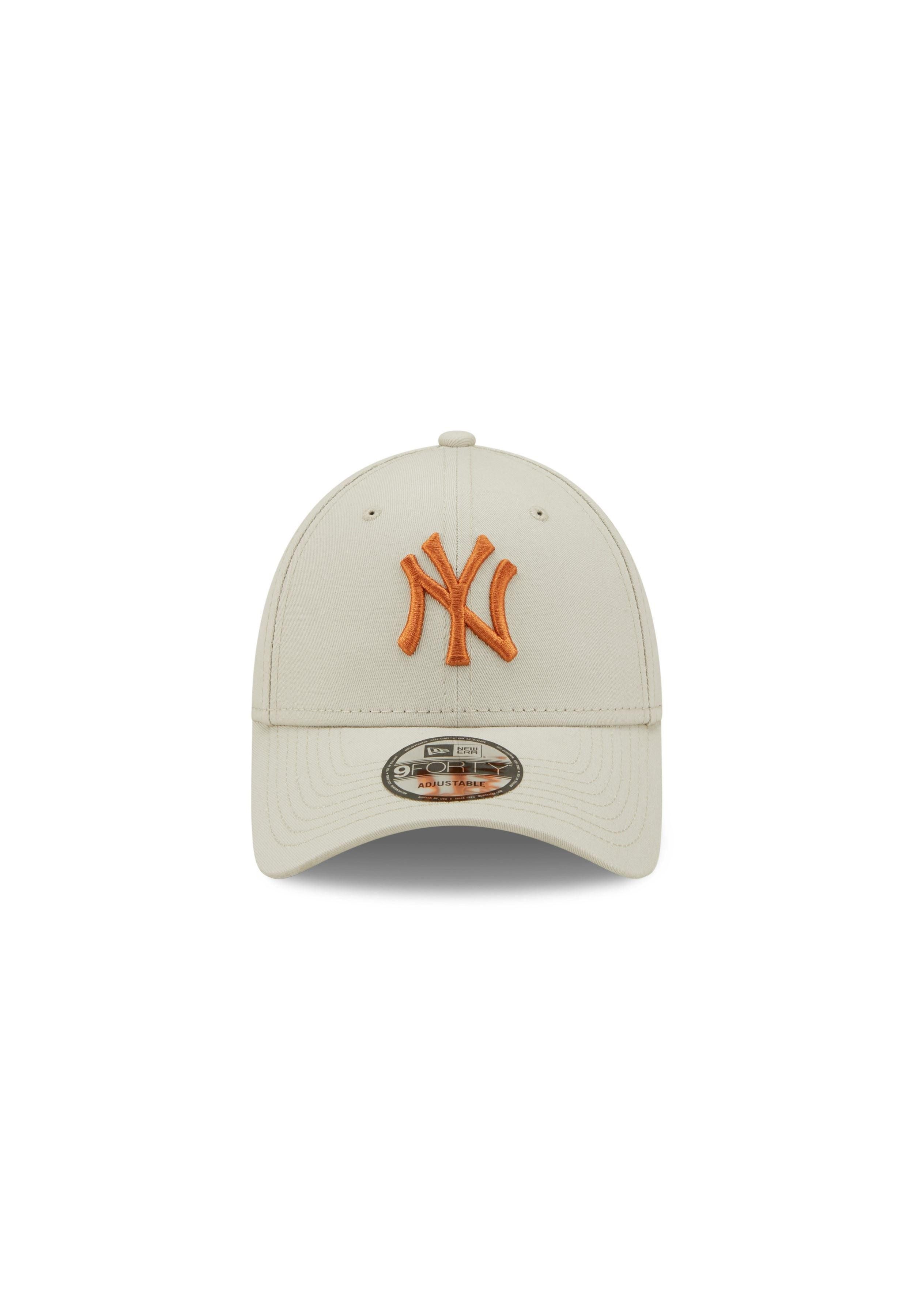 New Era Baseball Cap New York Yankees MLB League Essential Stone 9Forty Adjustable Cap New (1-St)