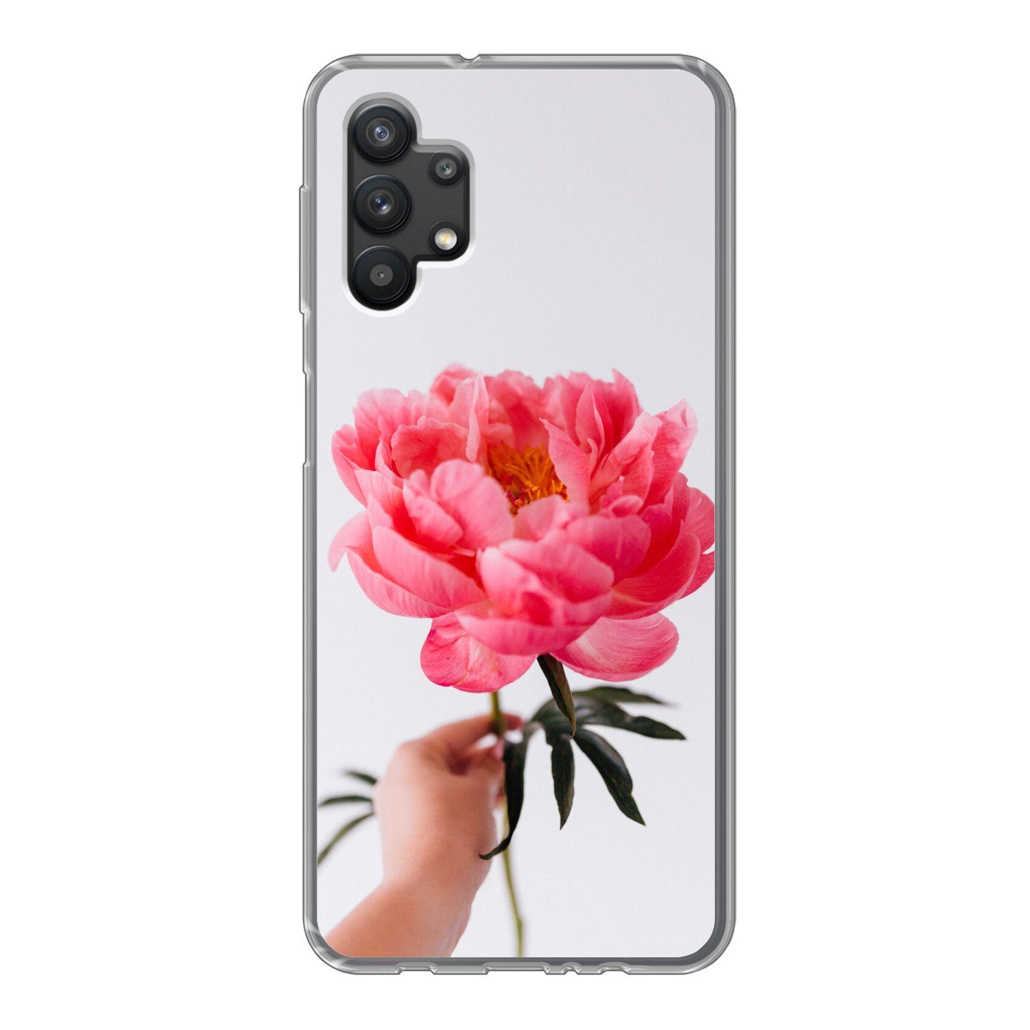 MuchoWow Handyhülle Handyhülle Samsung galaxy a32 5G Silikonhülle, Handyhülle Handy Hülle Telefonhülle iphone Samsung