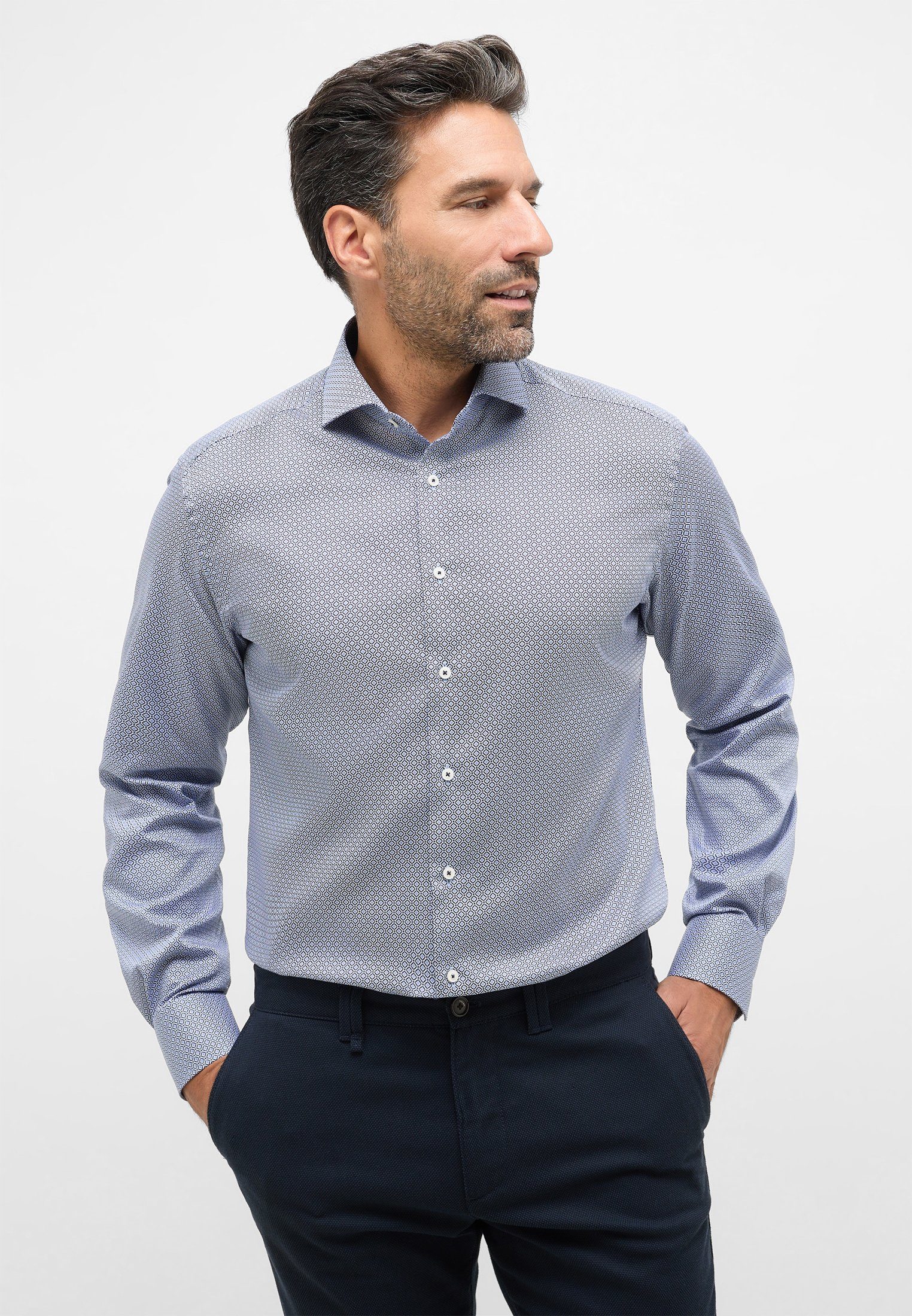 Eterna Langarmhemd MODERN FIT günstig online kaufen