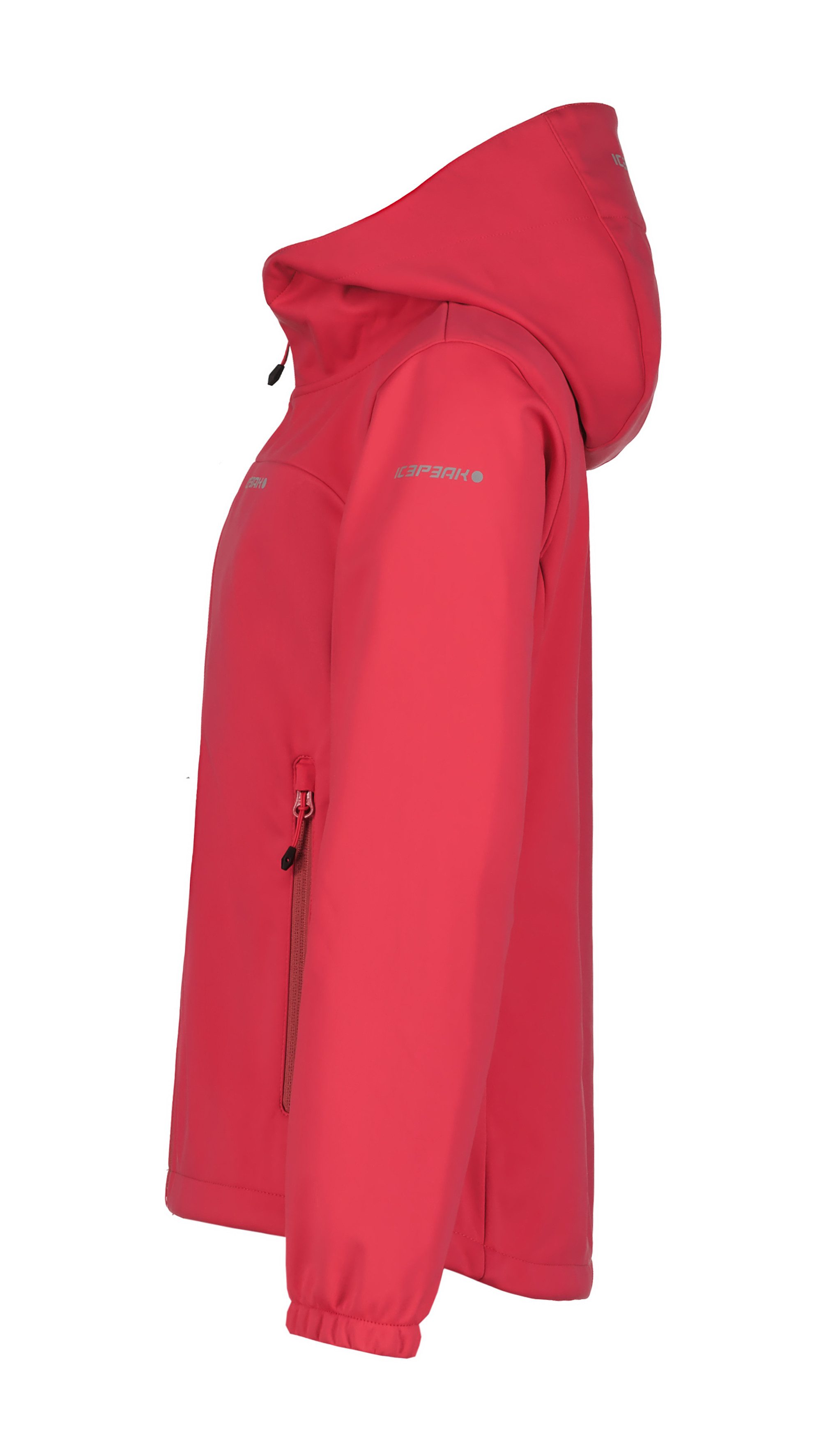Icepeak Softshelljacke KULM JR für Kinder und Jugendliche, mit Kapuze, mit Fleece-Futter