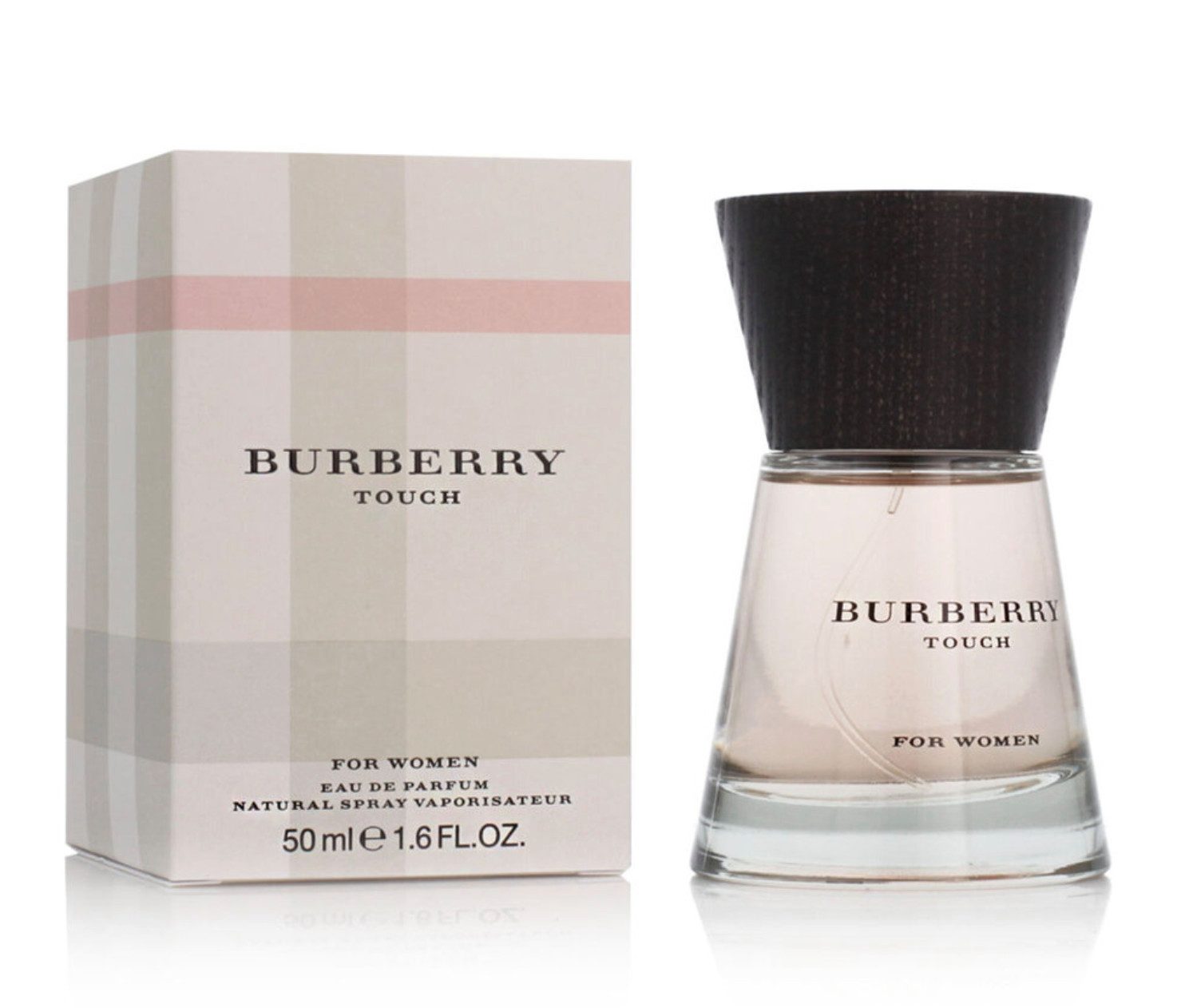 BURBERRY Eau de Parfum Touch Damen For Her Duft Edt Versiegelt 50 ML, sinnlichen Aura-modern, authentisch und zeitlos.