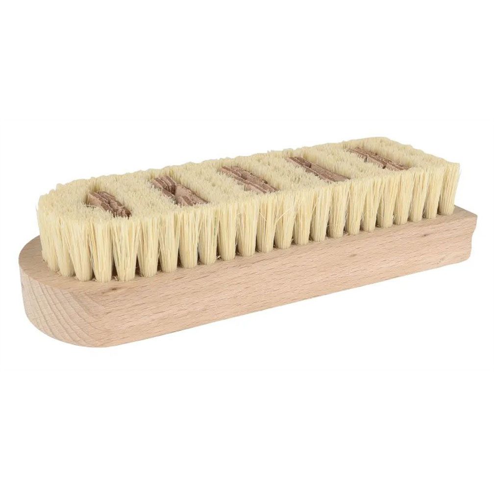 Bürstenhaus Redecker Schleifschwamm Beizglättebürste, mit Leder/Fibre, (1 St)