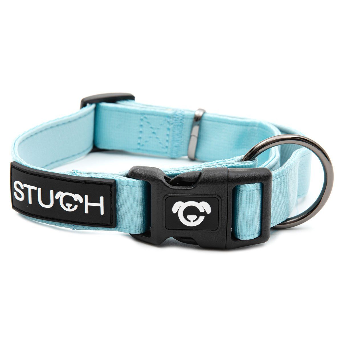 STUCH Hunde-Halsband STUCH Hundehalsband – verstellbares und gepolstertes Nylon Hunde Halsband – Für kleine, mittlere und große Hunde