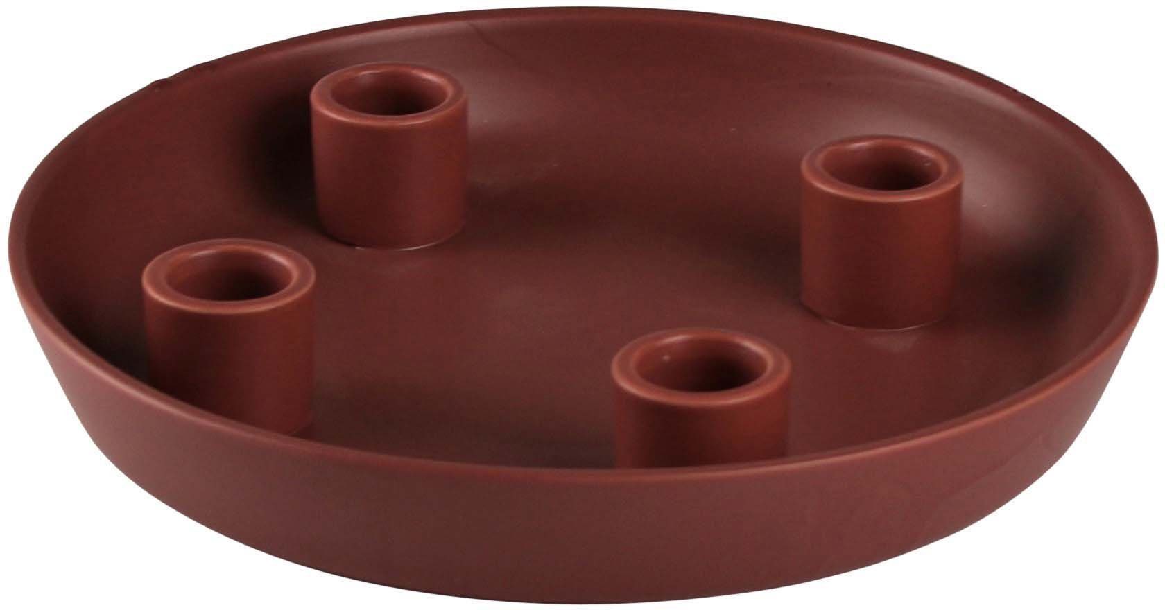 AM Design Kerzenhalter Weihnachtsdeko, Stabkerzenhalter, Adventsleuchter (1 günstig online kaufen